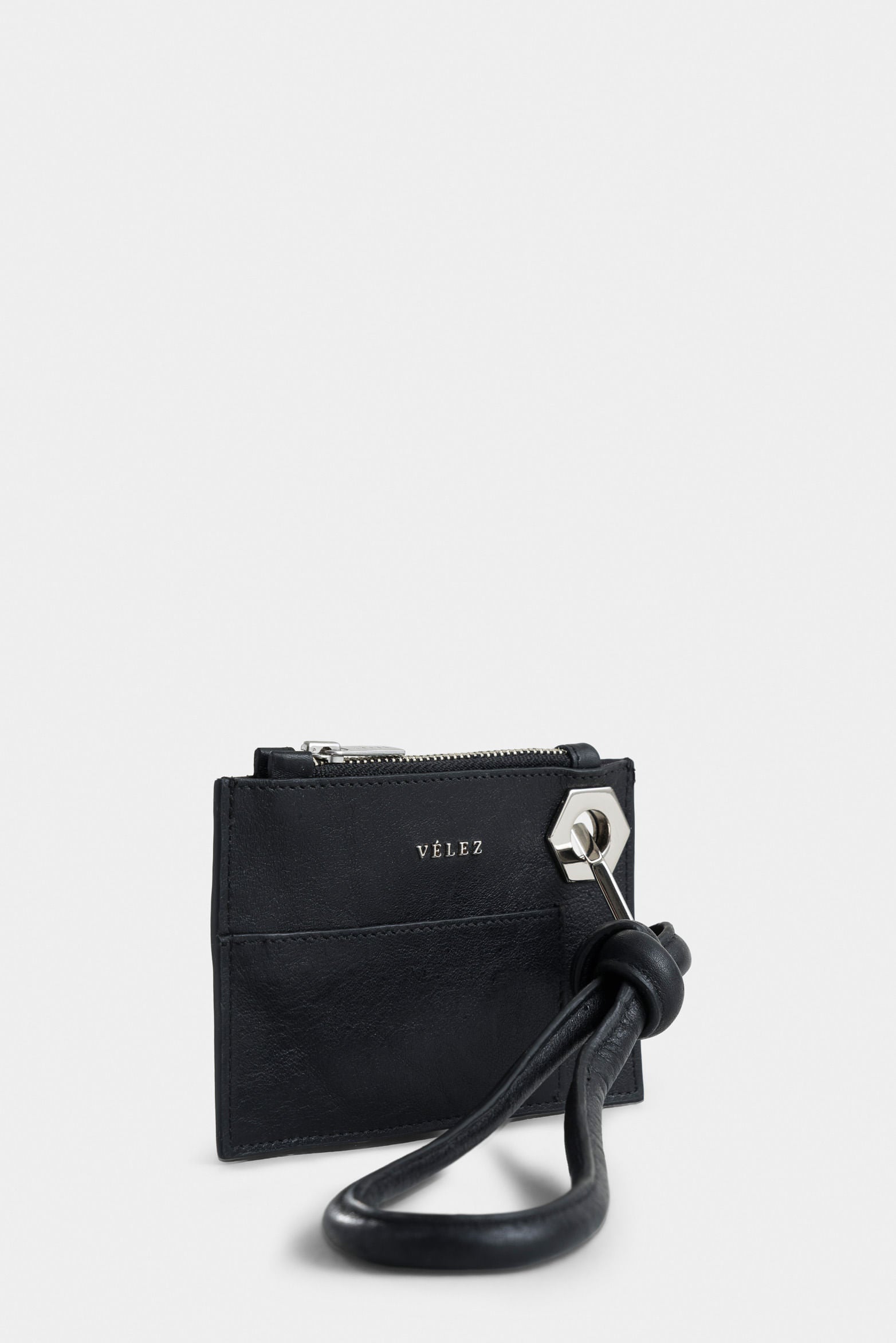 Elaine Leather Document Holder with Removable Handle for Women