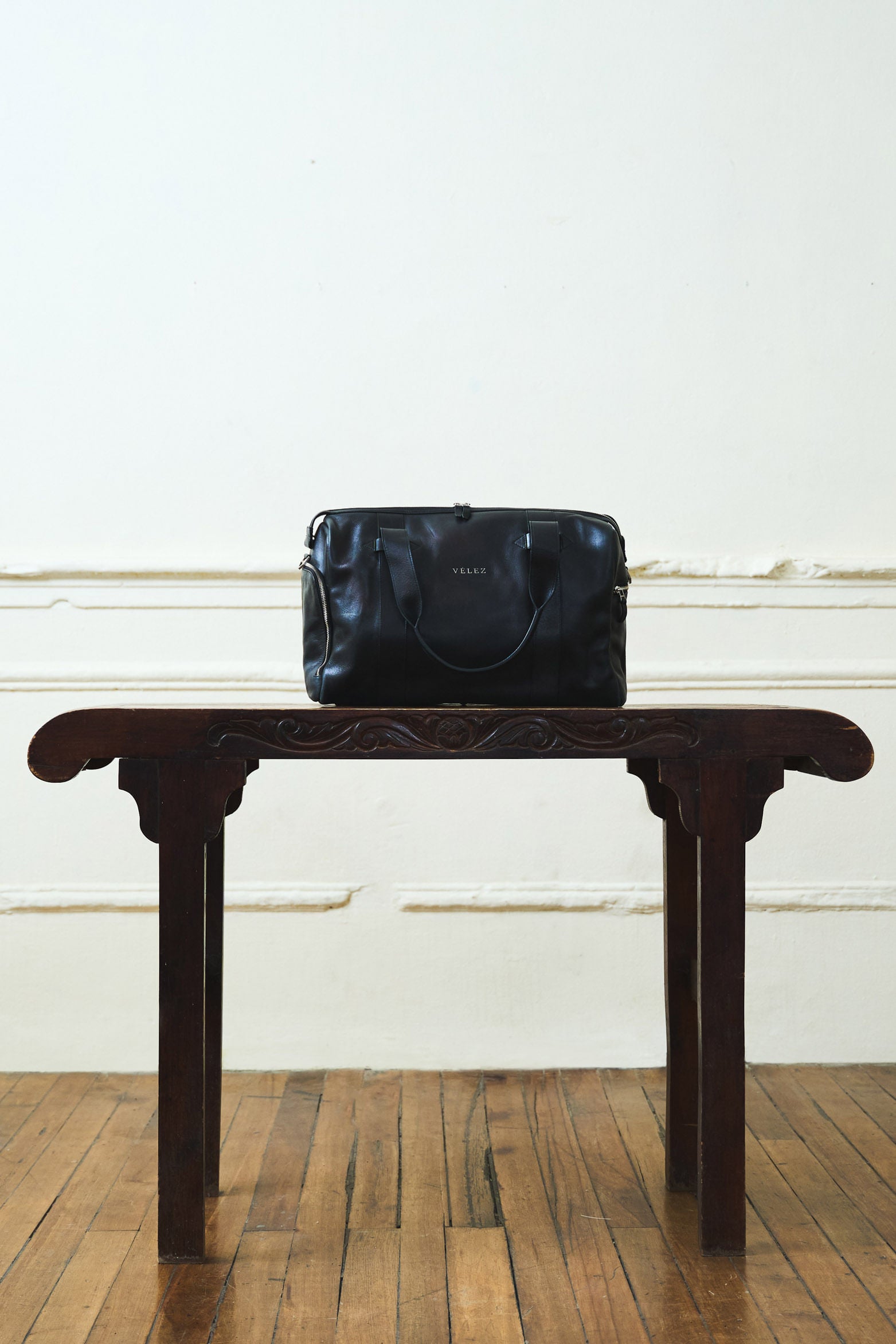 Men’s Satchel bag Esencial 2 Leather Bag  Aged Effect