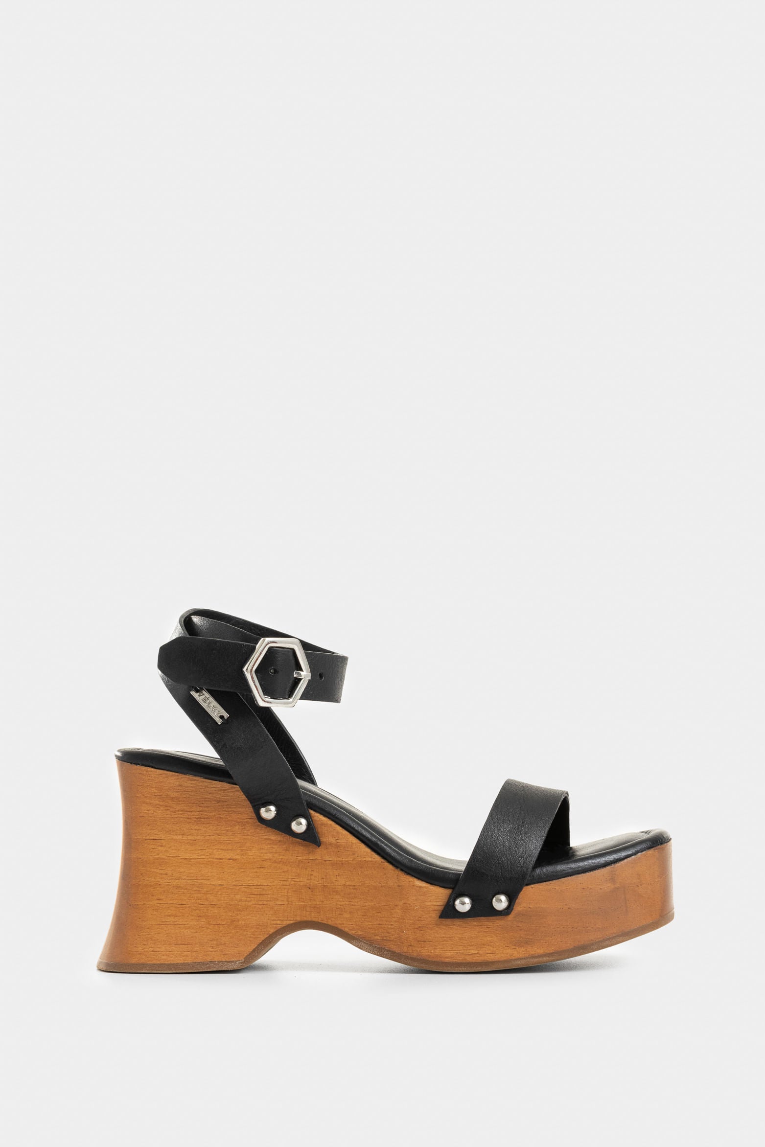 Lucero Leather Platform Sandals for Women with Ankle Strap