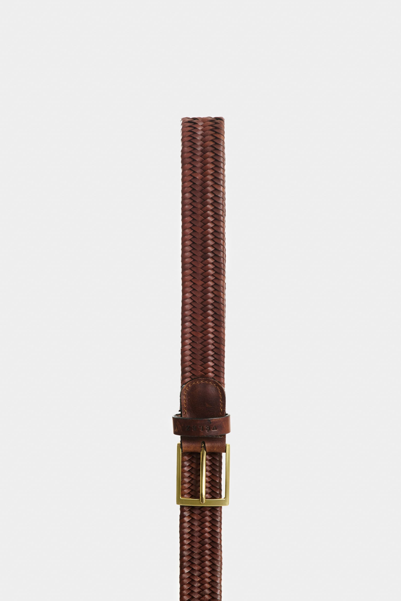 Ciro Single Sided Braided Leather Belt for Men