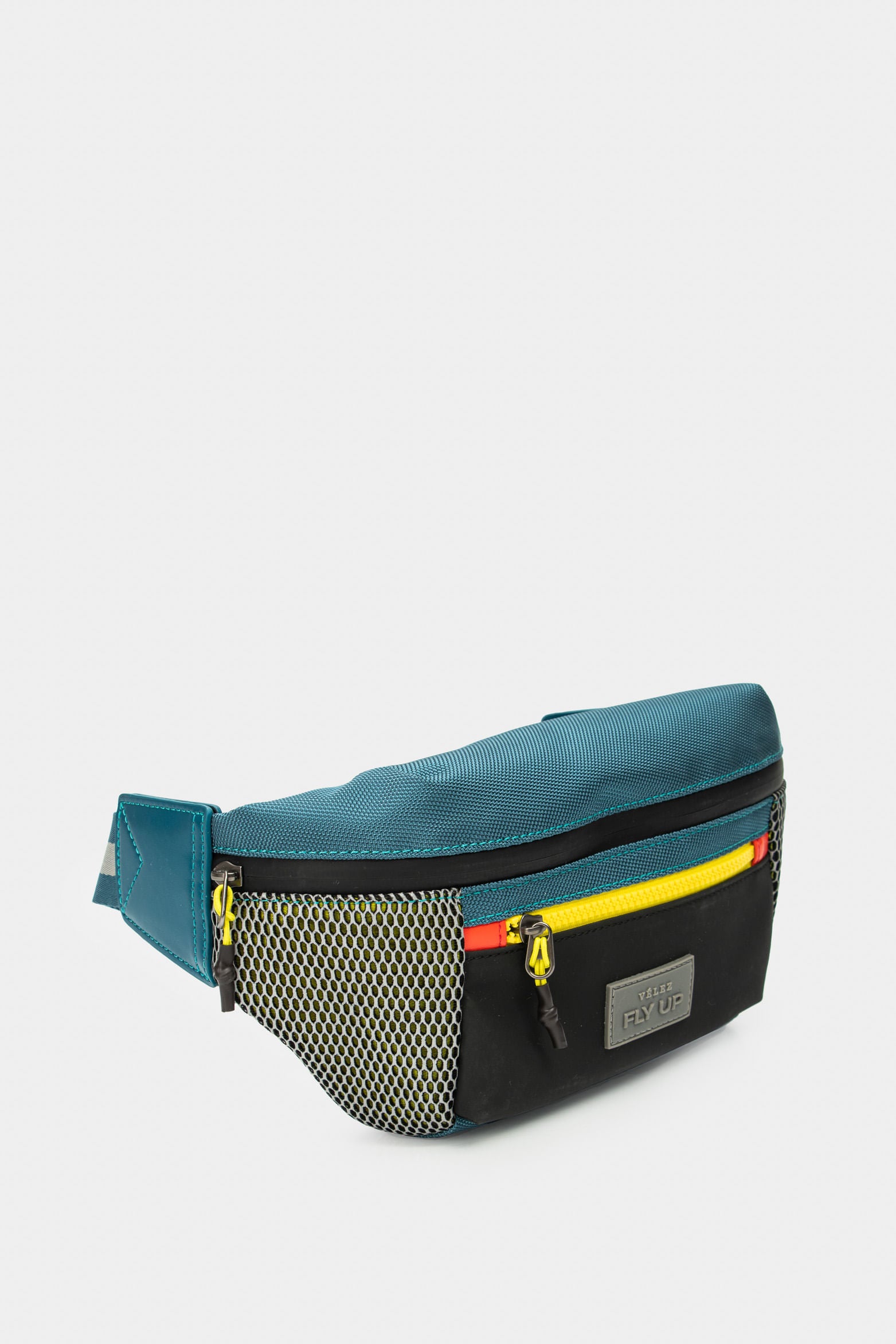 Men’s Hyper Fly Belt Handbags in Canvas with Leather Details