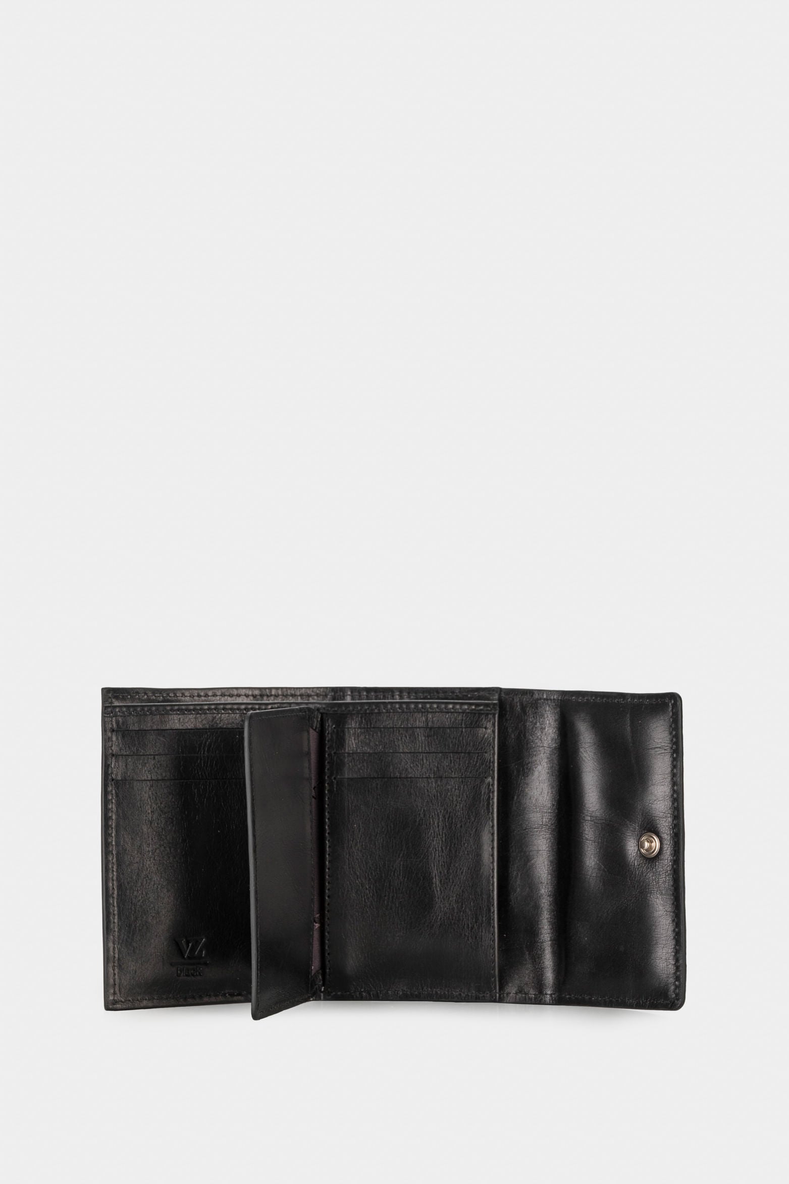 Women’s Taupe Leather Wallet with Removable Strap