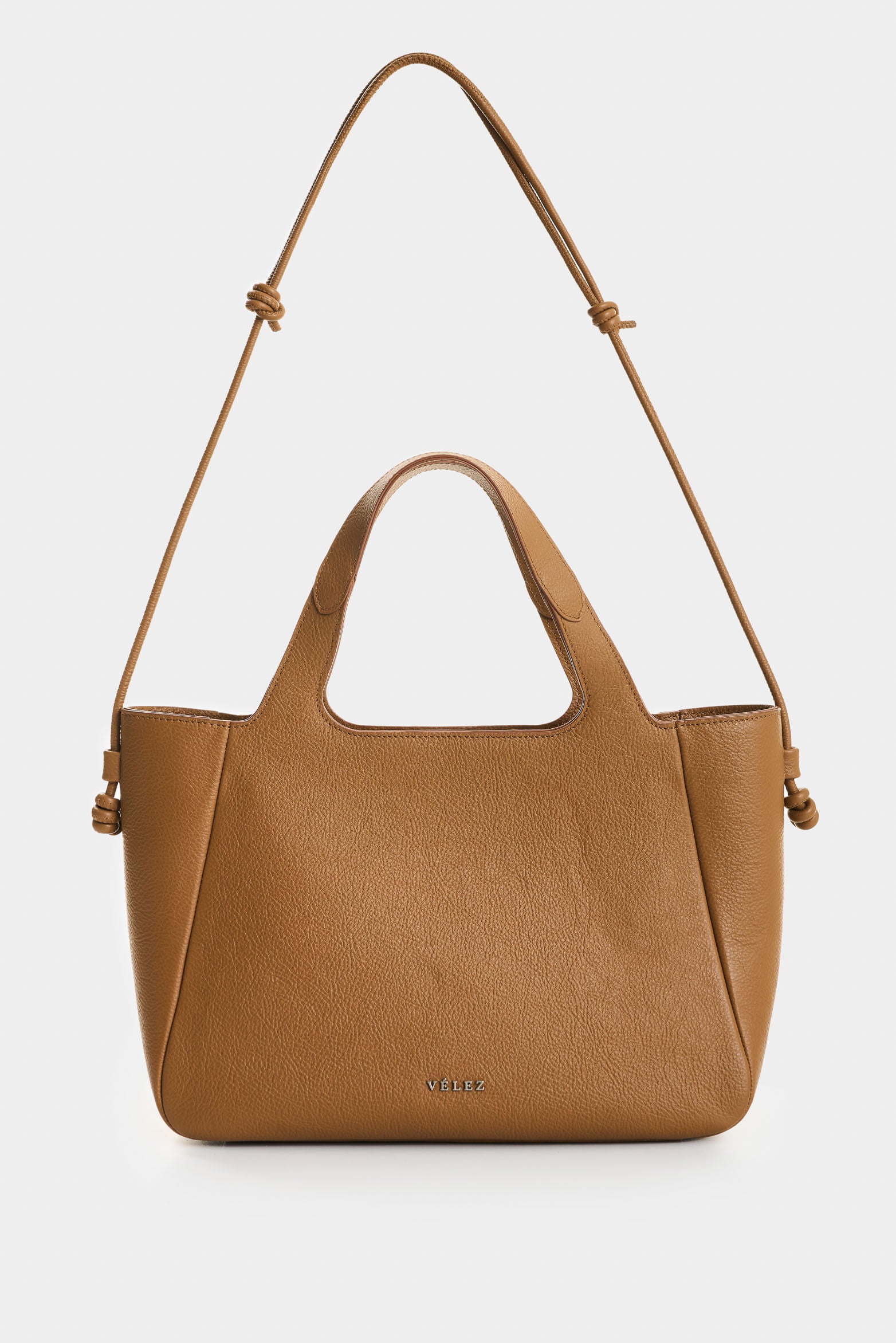 Ailana leather bowling bag for women