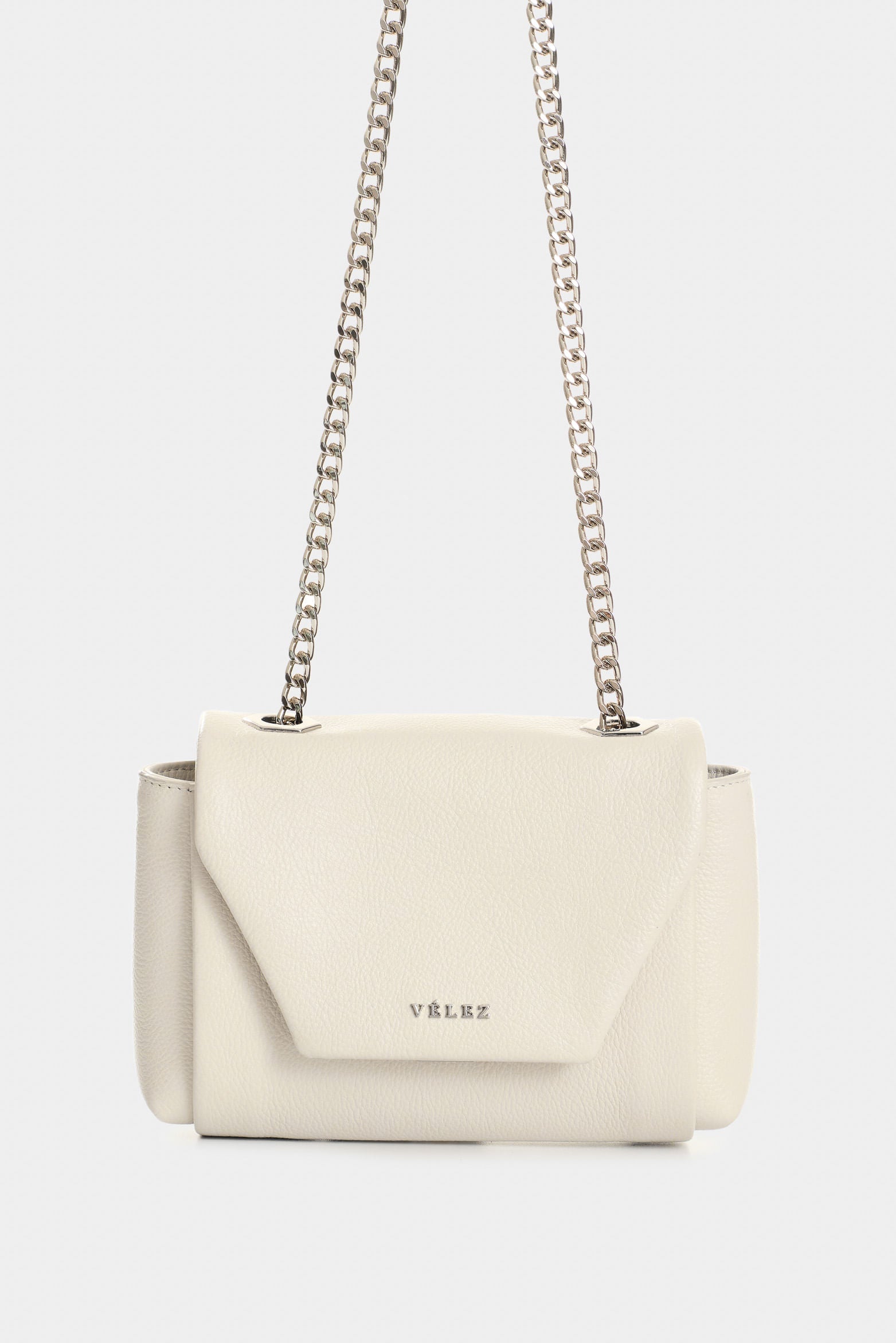 Women's Leather Bowling Lili with Chain