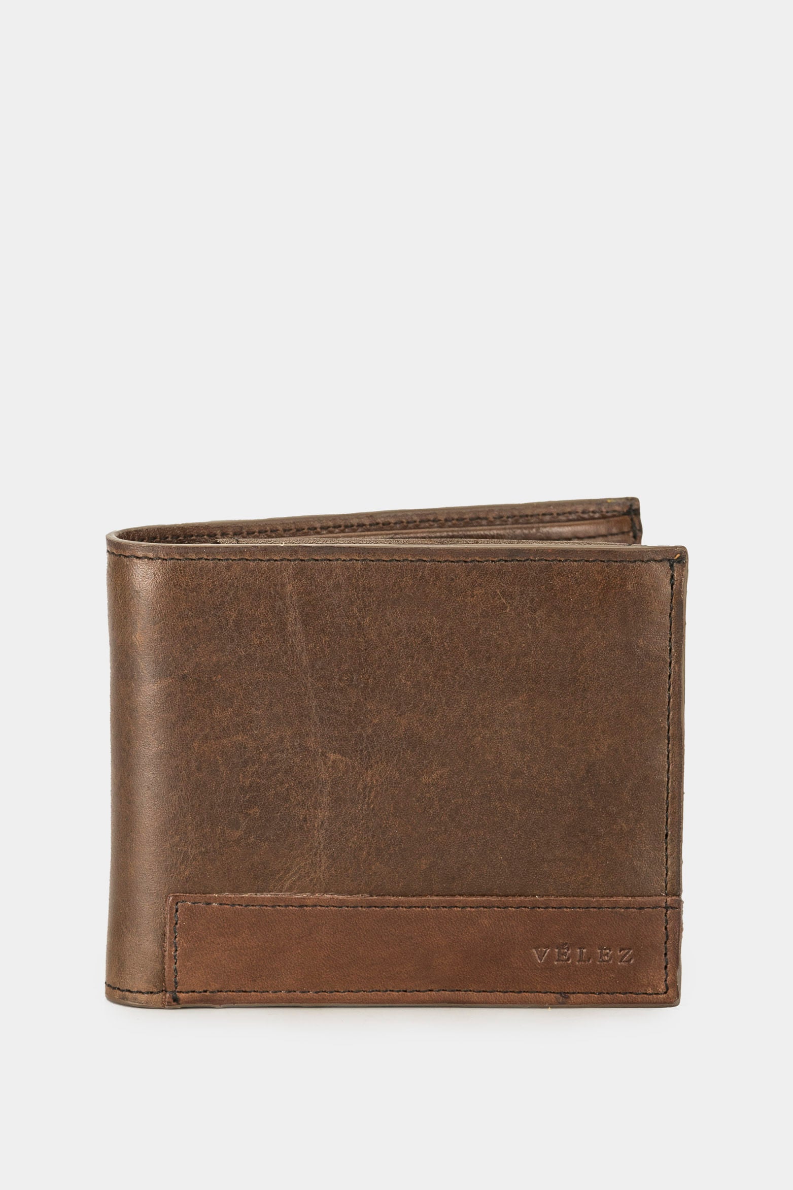 Wallet and Keychain Kit in Smooth Leather Café