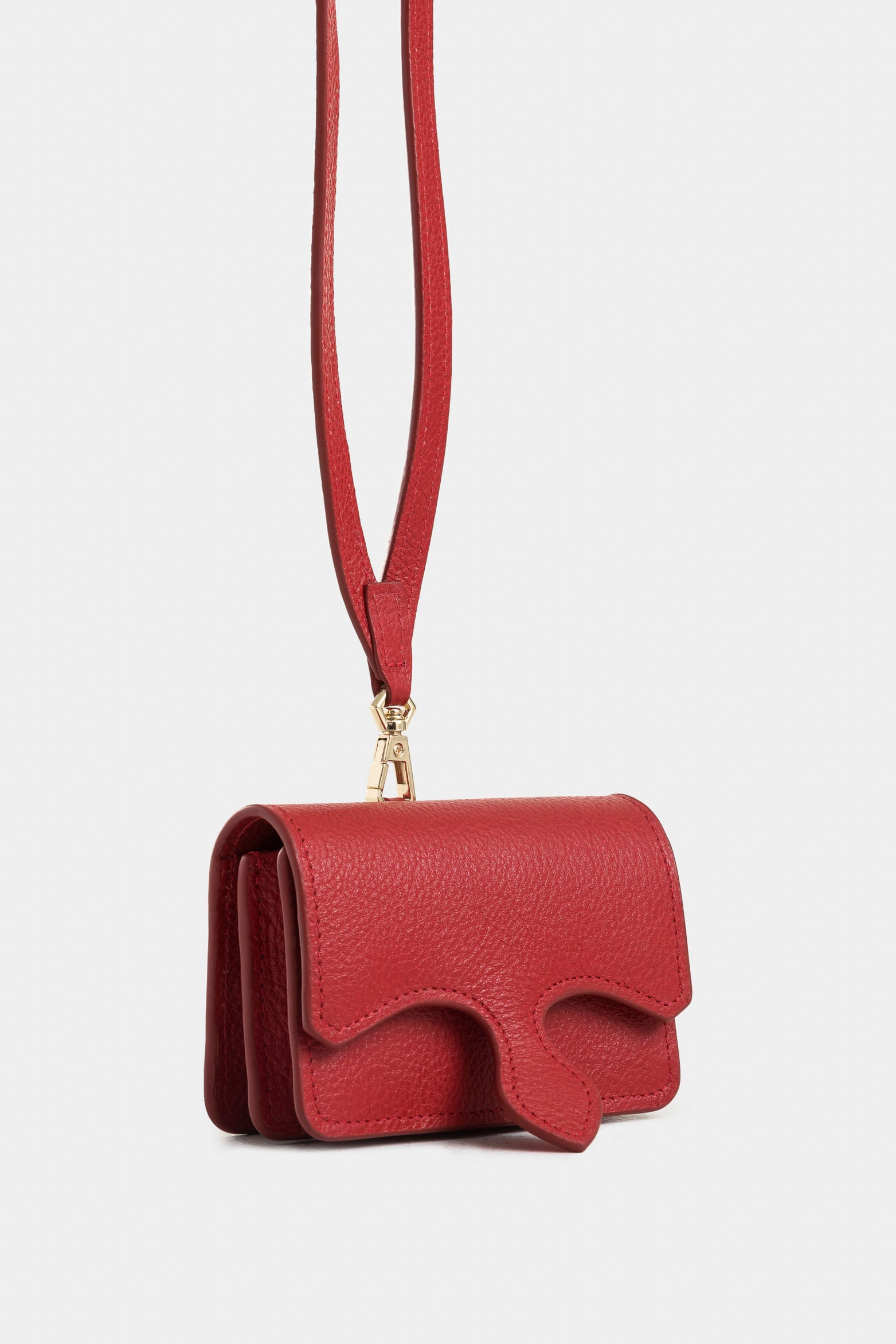 Garniel Leather Wallet for Women with Removable Strap