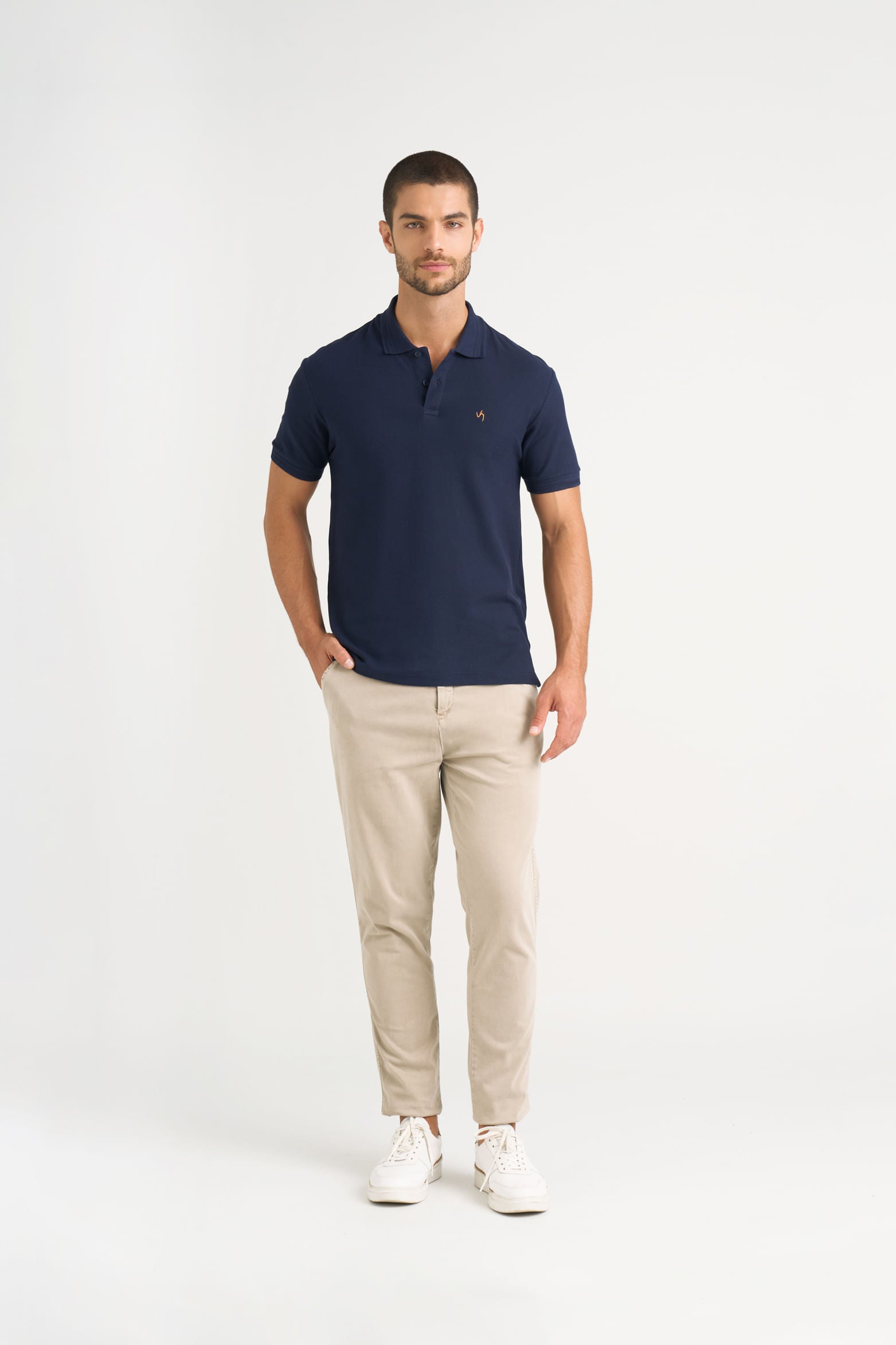 Summer Polo Shirt Semi Fitted