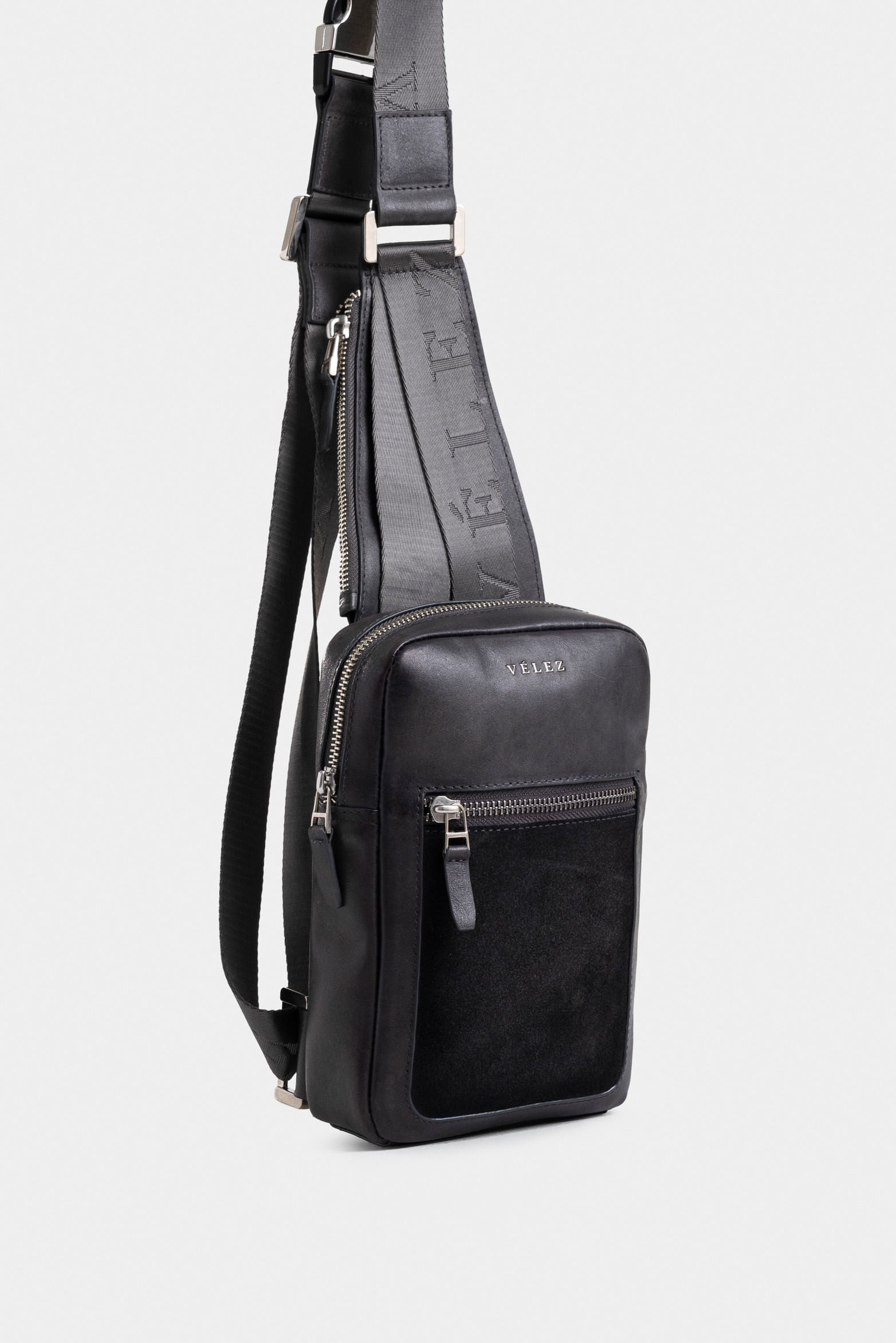 Mikeno 3 Aged Leather Hands-Free Bag for Men