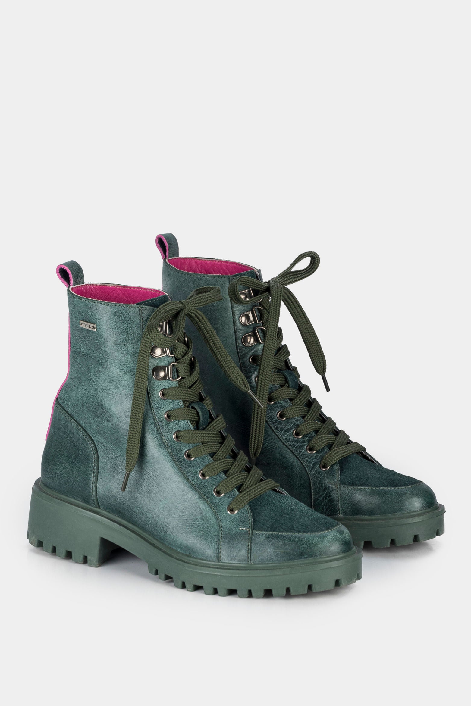 Women’s Etna Leather Ankle Boots with Lug Sole