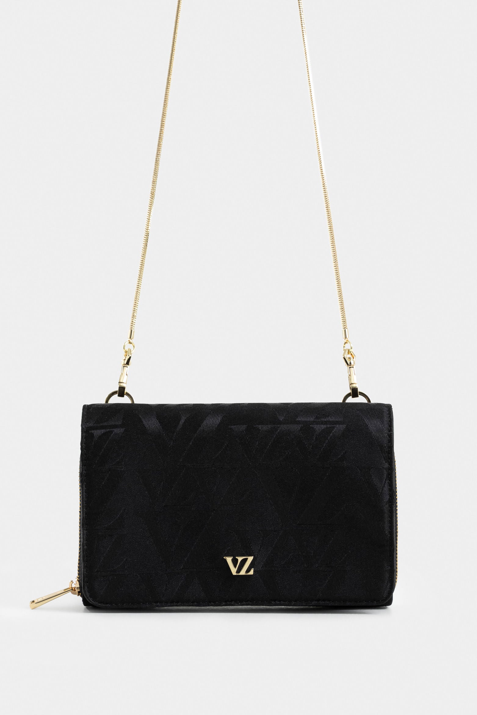 Mini Abi Leather and Canvas Monogram Handbag for Women