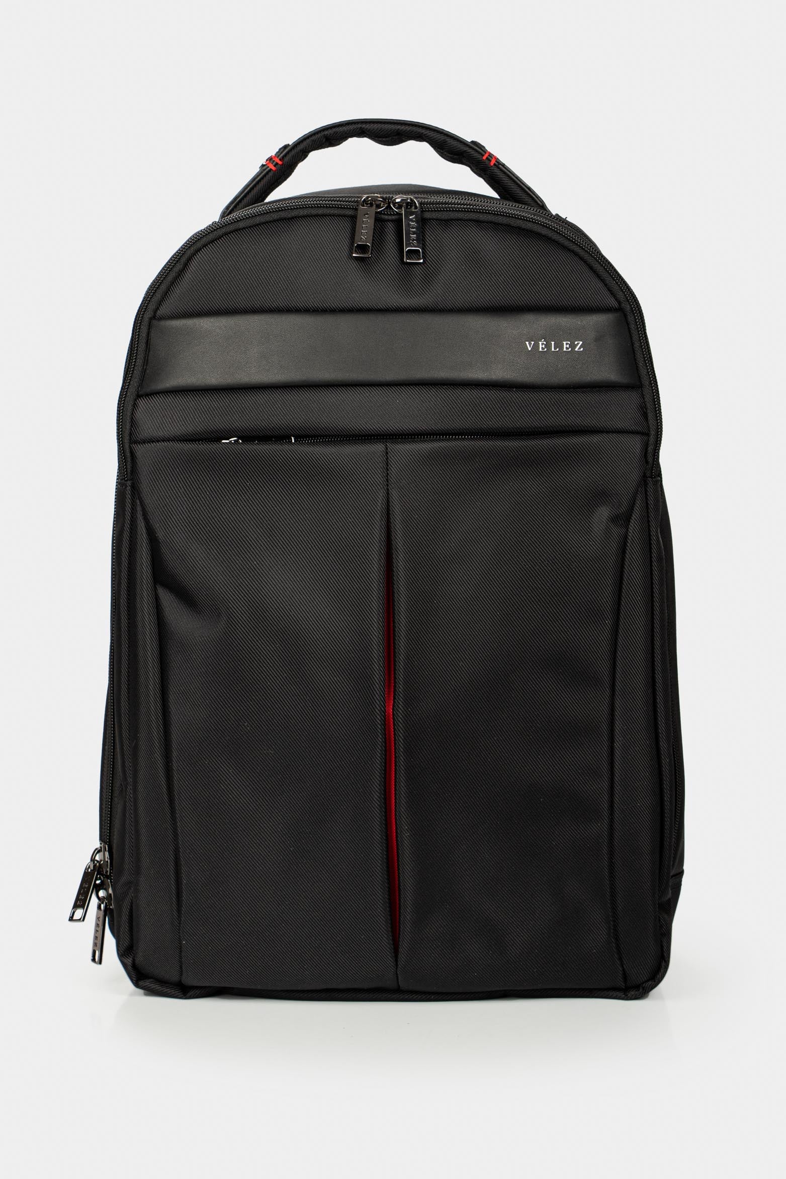 Express Monochrome Canvas Backpack in Black