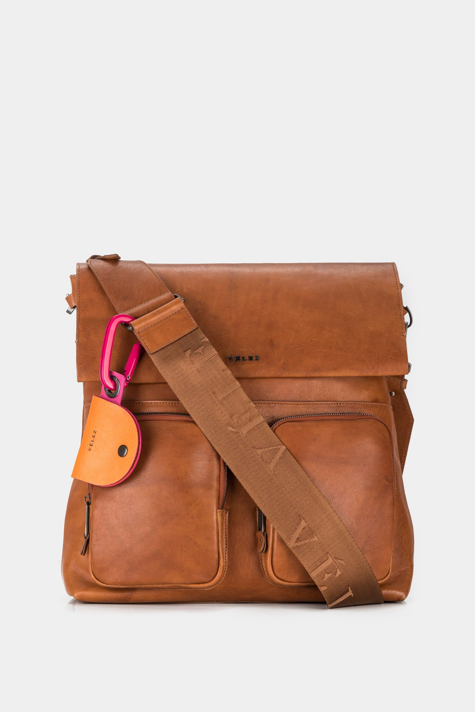 Women’s Albarracín Leather Shopper Handbags with Seatbelt-Style Strap