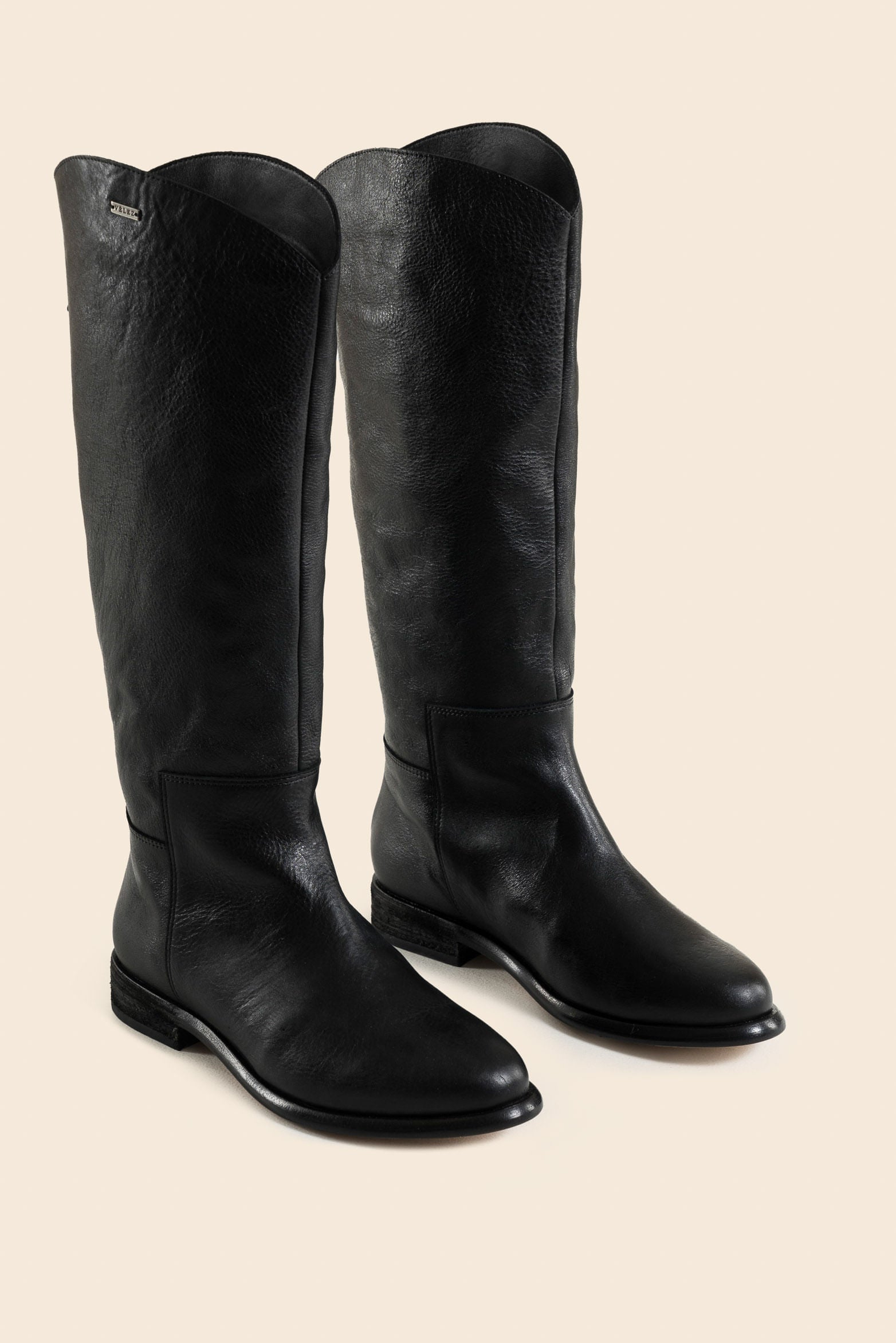 Kalahari Smooth Leather Boots for Women with Equestrian Inspiration