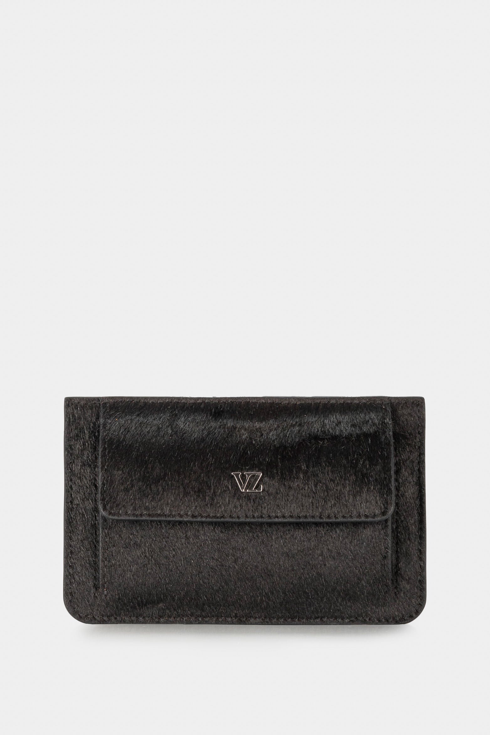 Women’s Leather Goji Card Holder with Snap-Closure Coin Purse