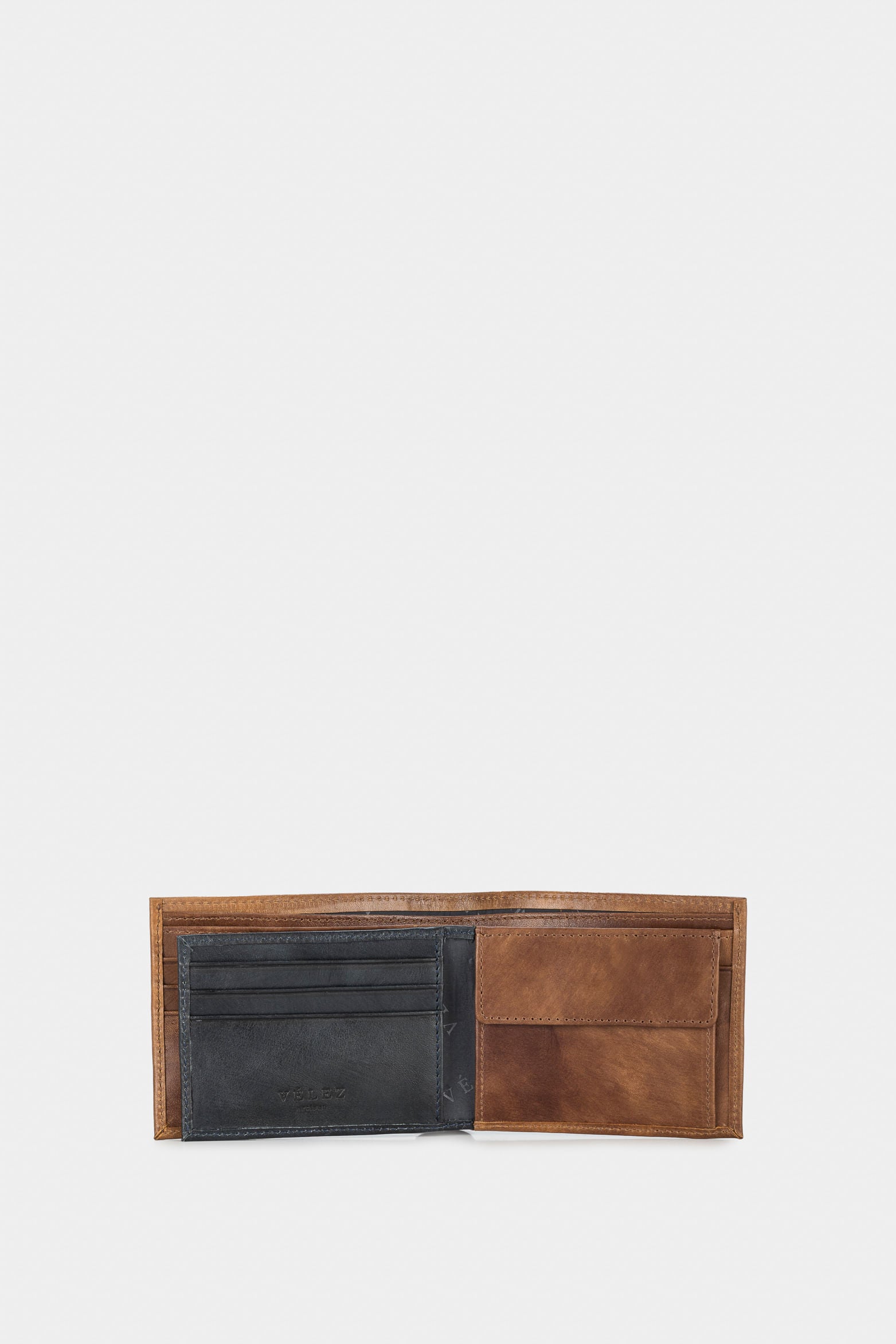Men’s Salvaje Leather Wallet Internal Coin Pocket