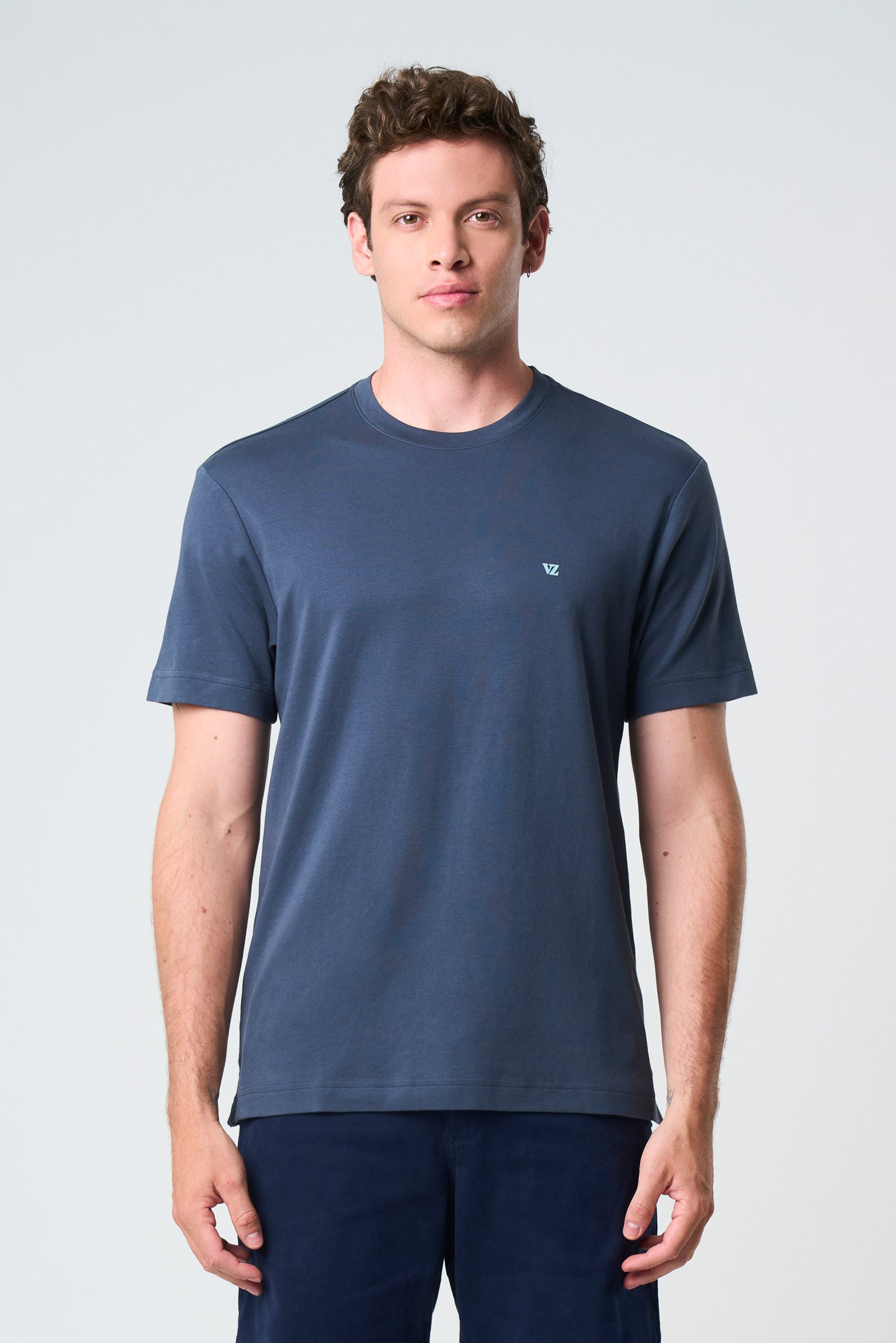 Lerici Short Sleeve T-Shirt for Men Semi Fitted