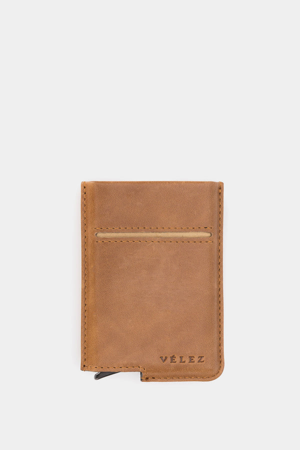 Leather Miniwallet Document Holder