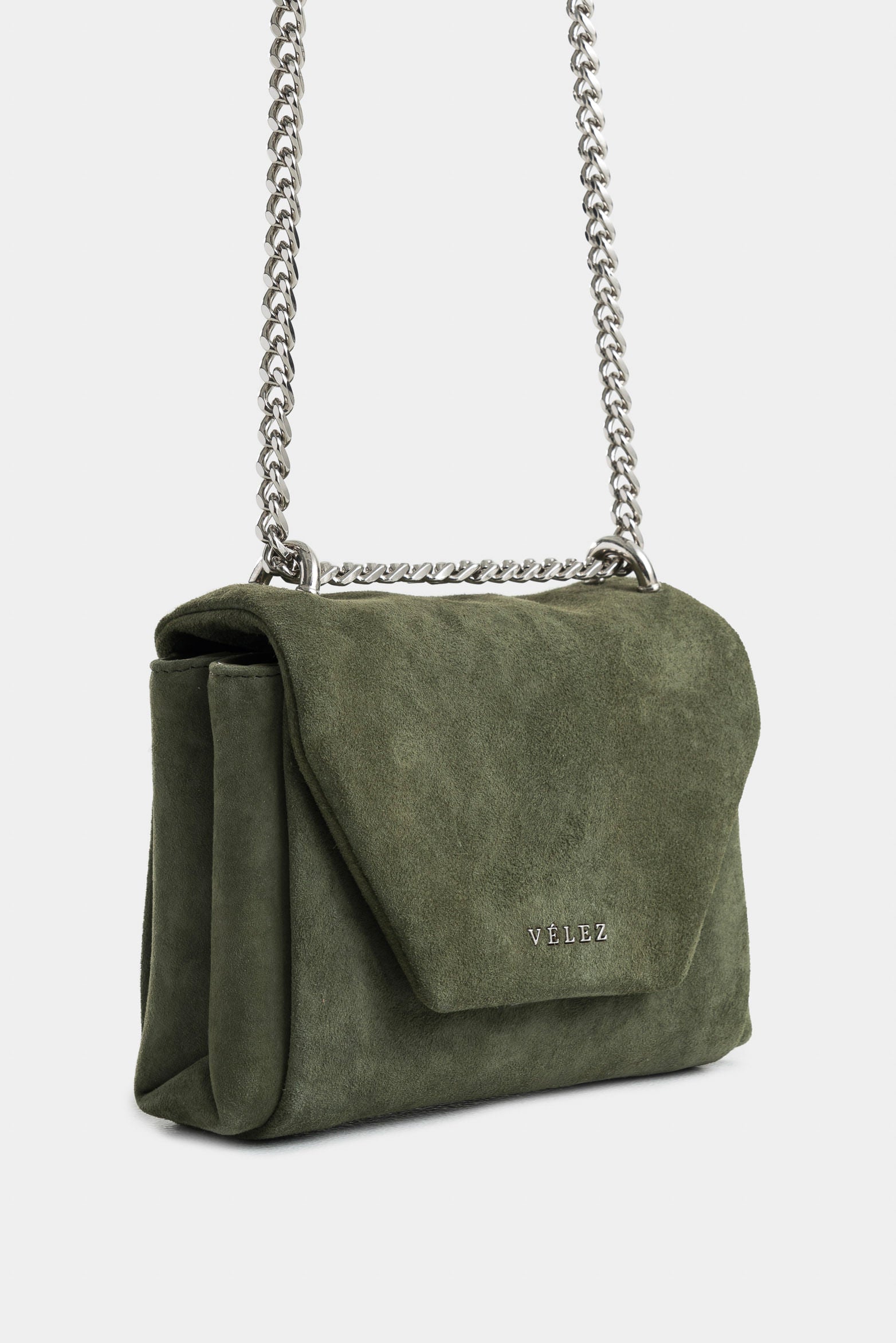 Lili 2.0 Bowling Suede Bag with Braided