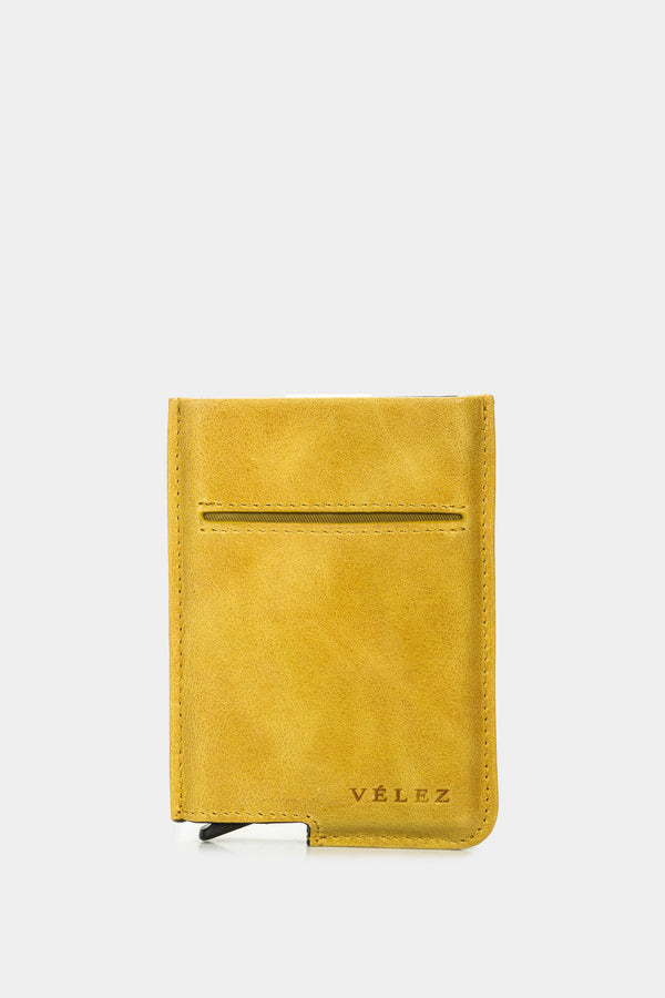 Leather Miniwallet Document Holder