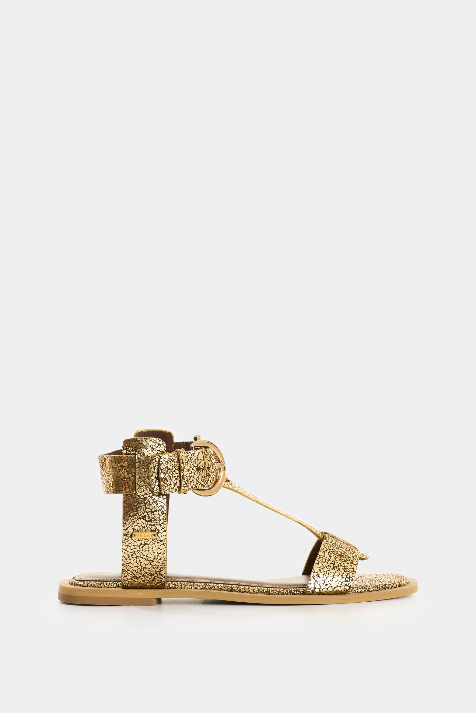 Leather Flat Sandals for Women Paracas