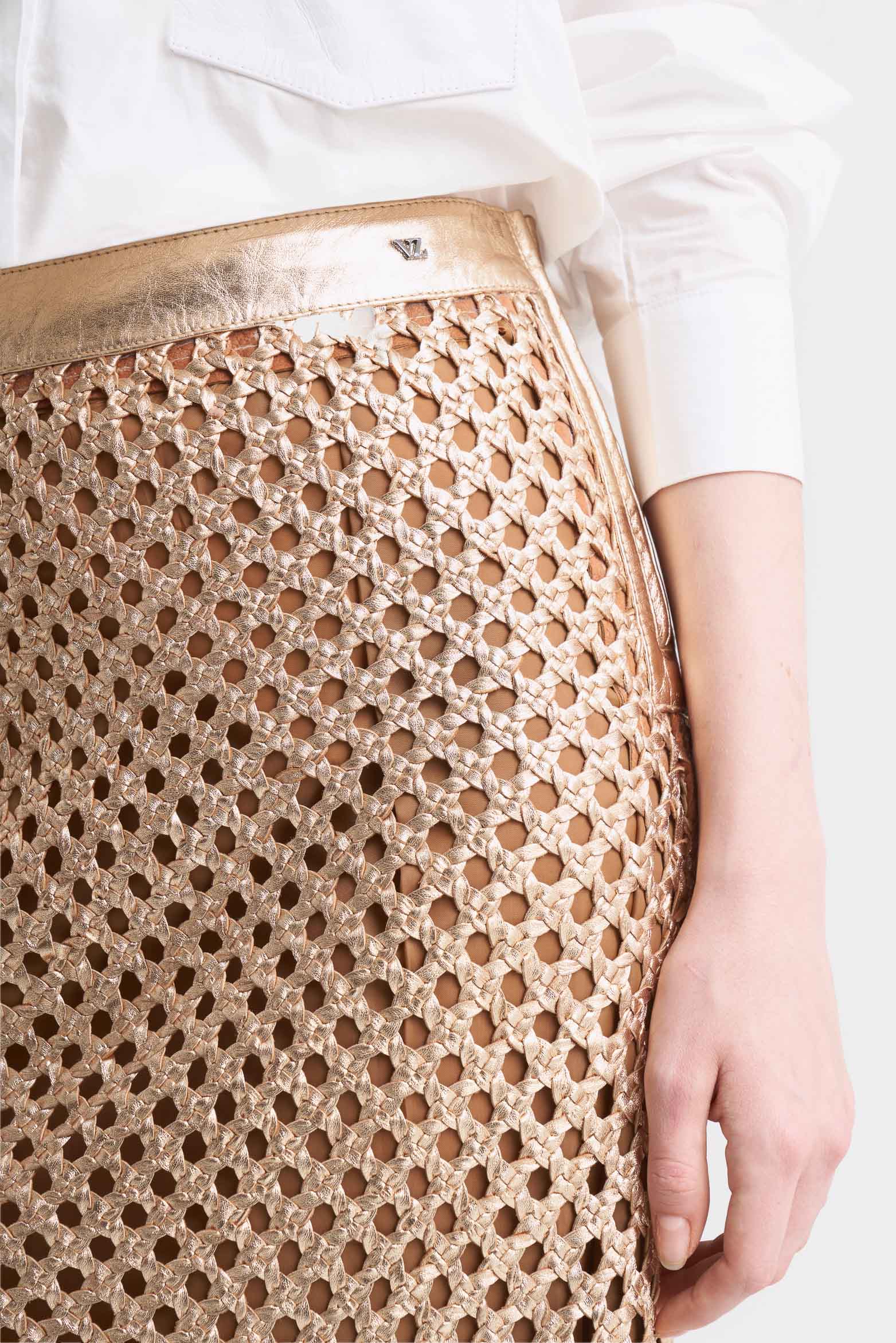 Folia Knit Tube Skirt for Women