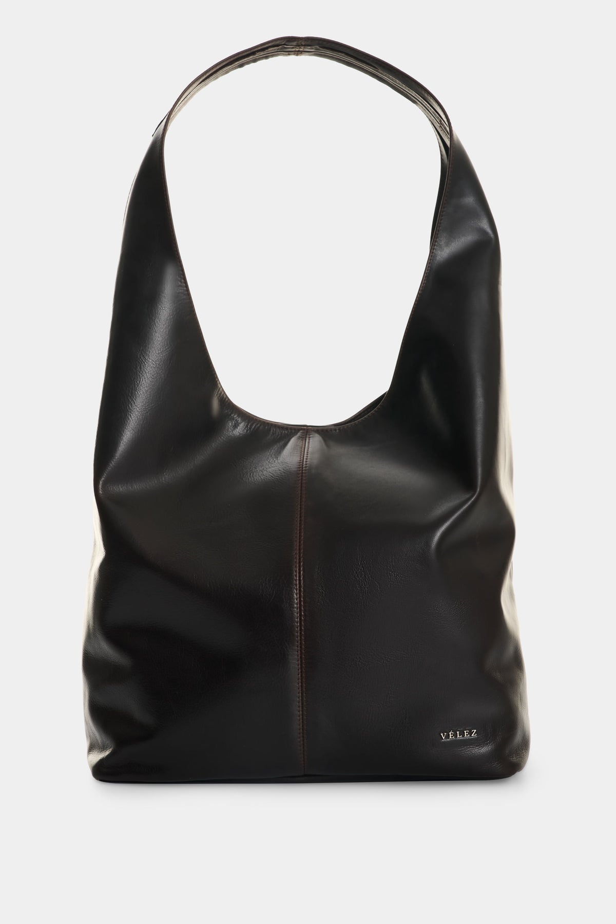 Women's Waves Leather Shopping Bag