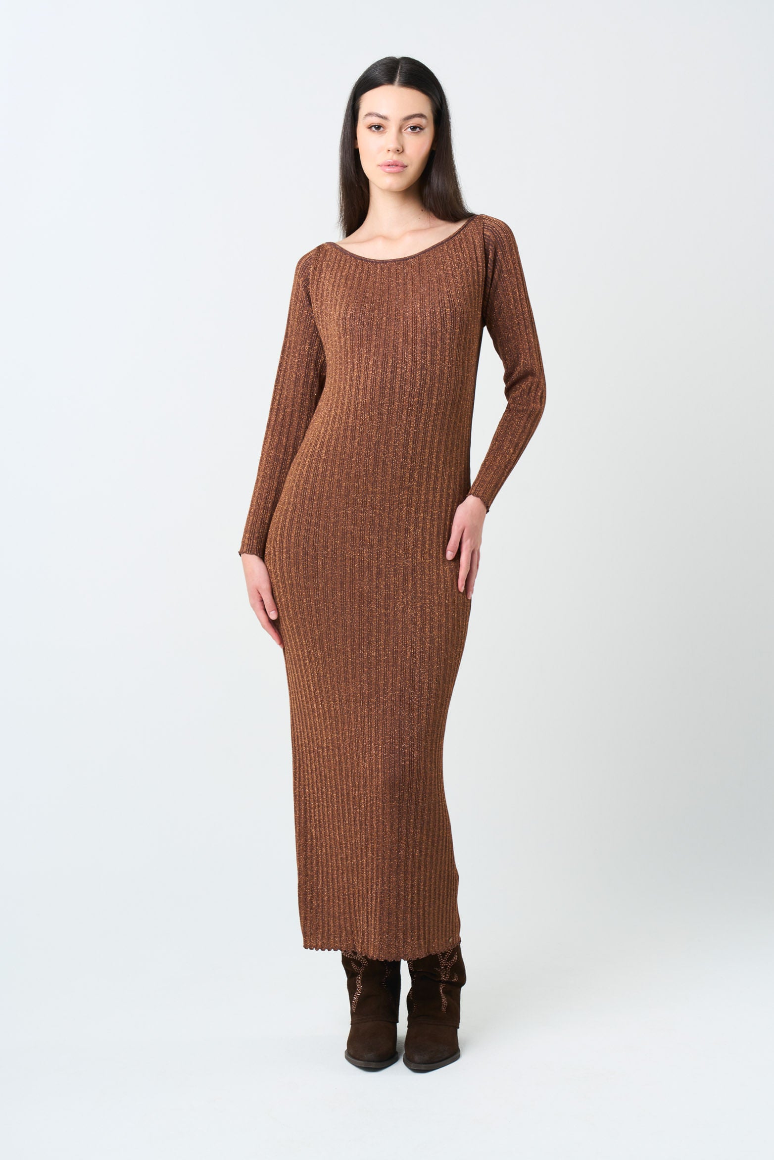 Gael Fitted Knit Dress for Women