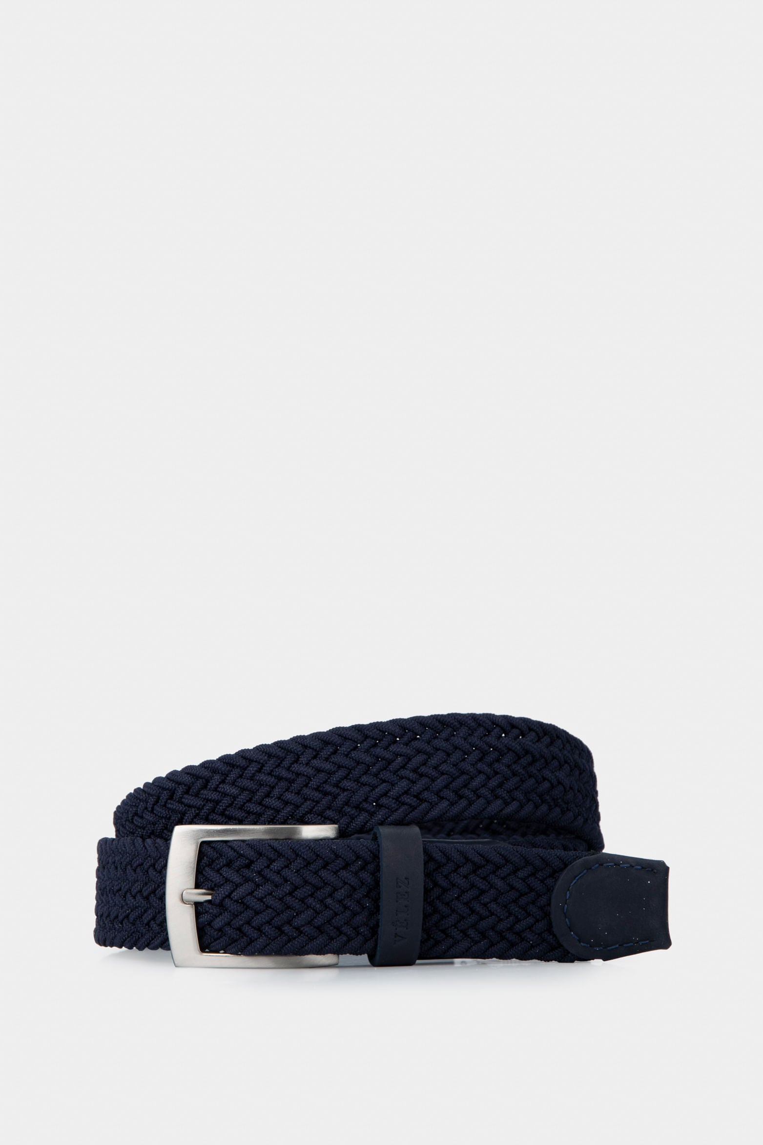 Single Face Leather Cord Belt for Men