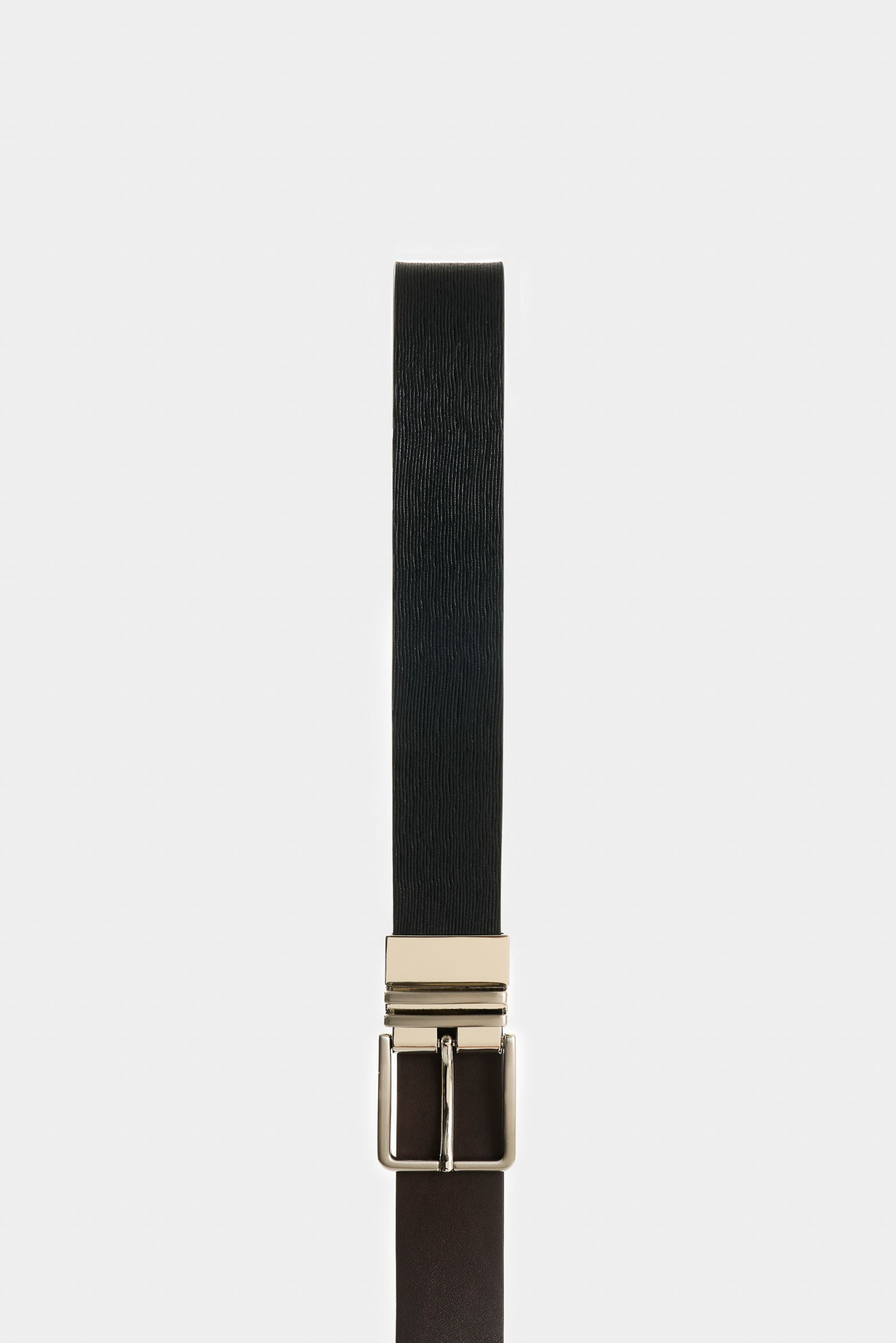 Anta reversible leather belt for men