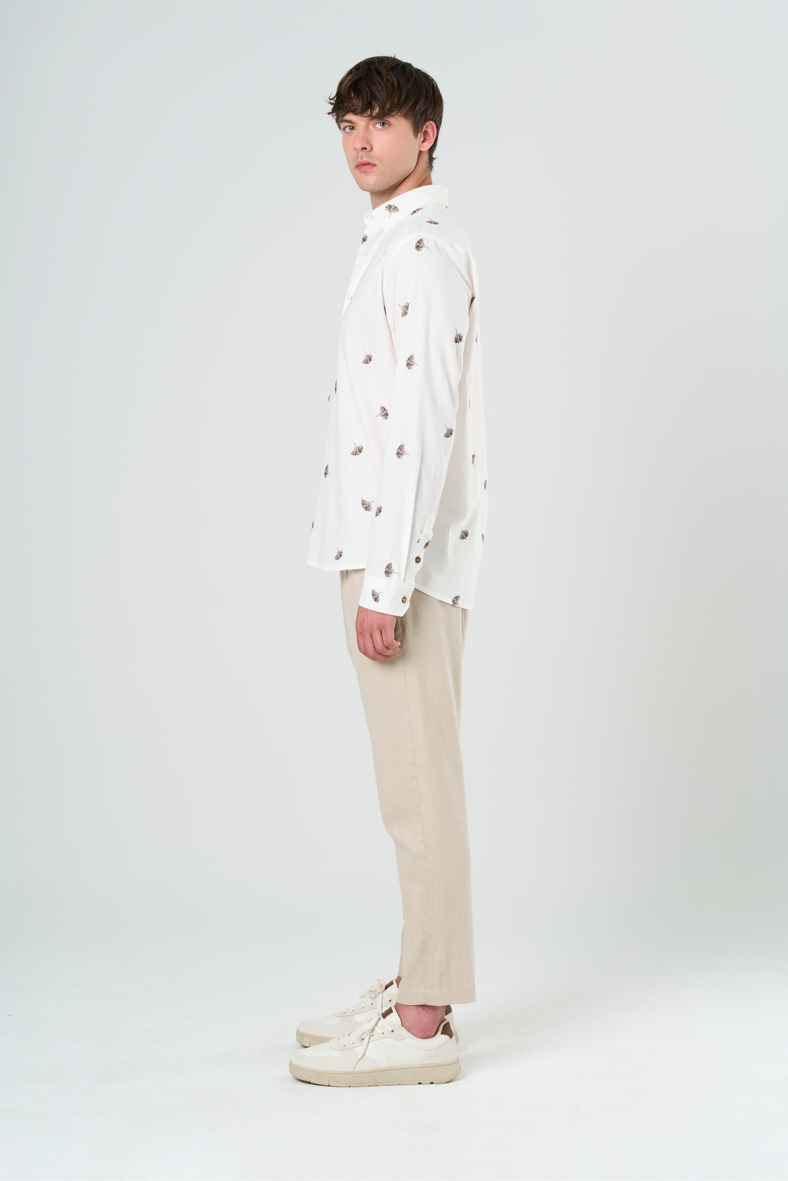 Men’s Sienna Long-Sleeve Shirt Semi-Fitted