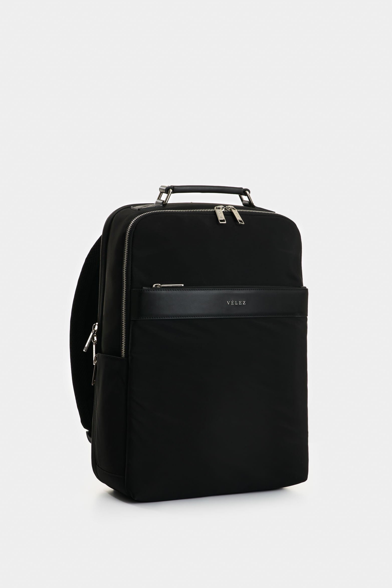 Elon canvas and leather tote bag for the office