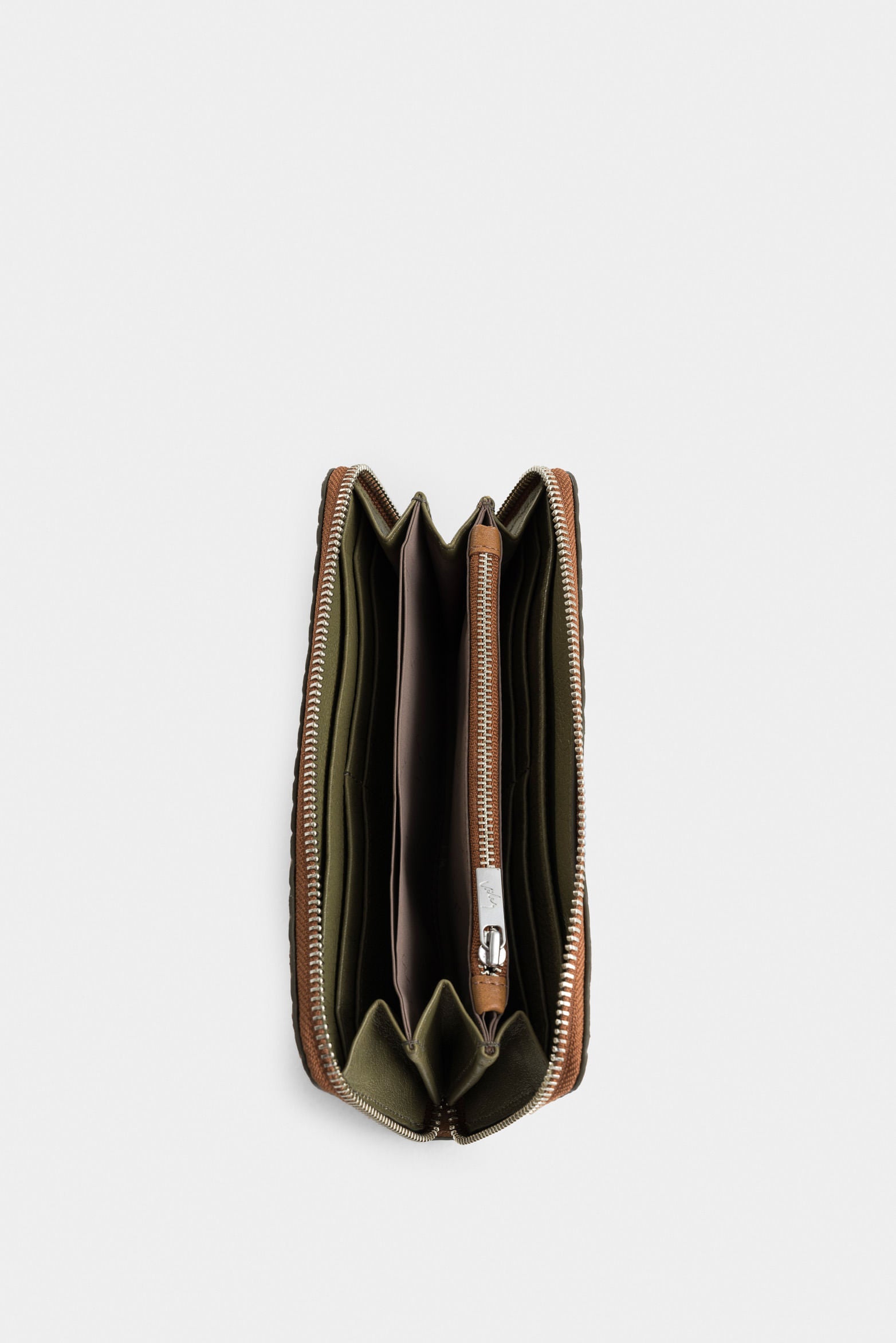 Tulle Leather Checkbook Holder for Women with Basketweave Embossing