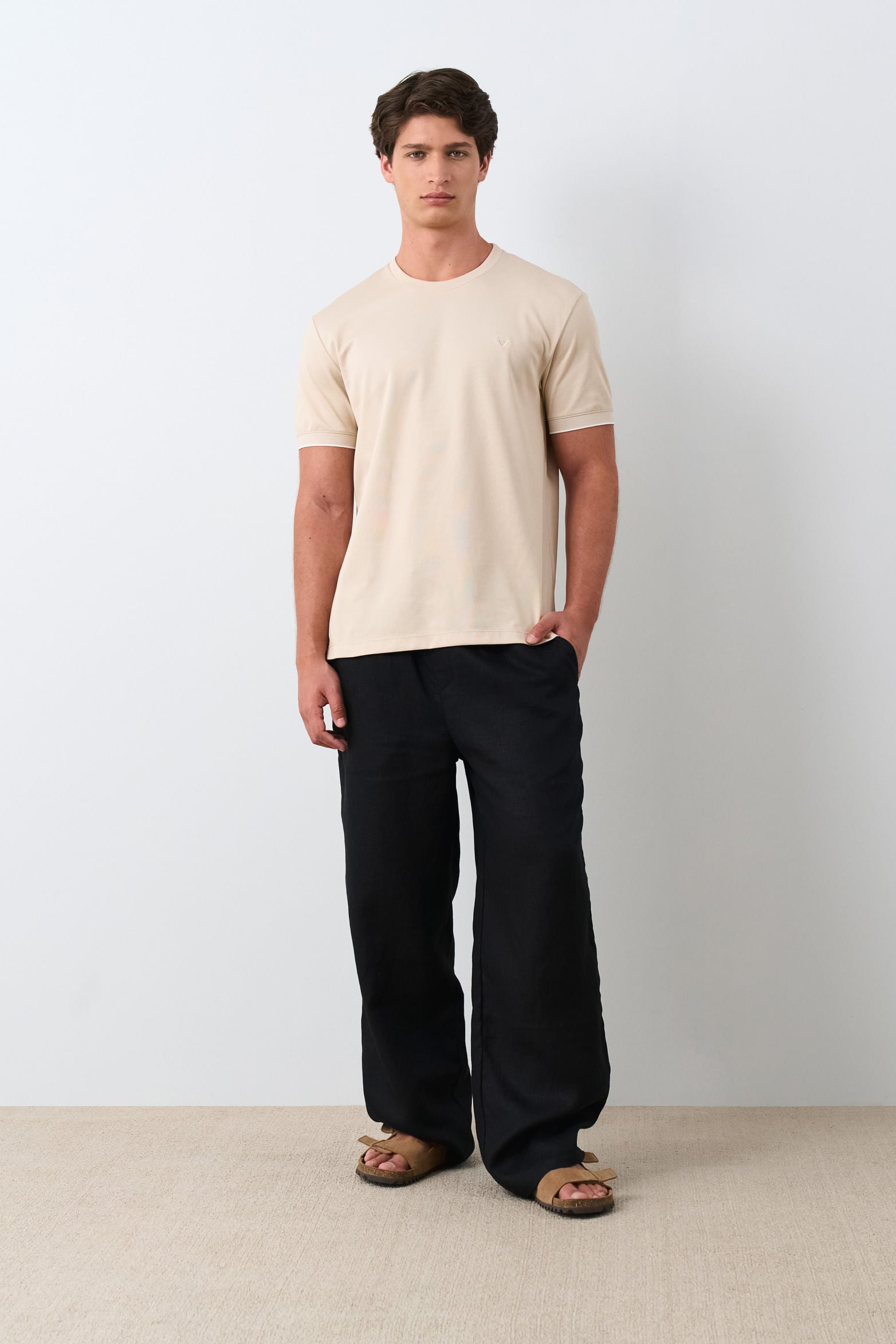 Men’s Arizona Micro Pima T-Shirt Semi-Fitted