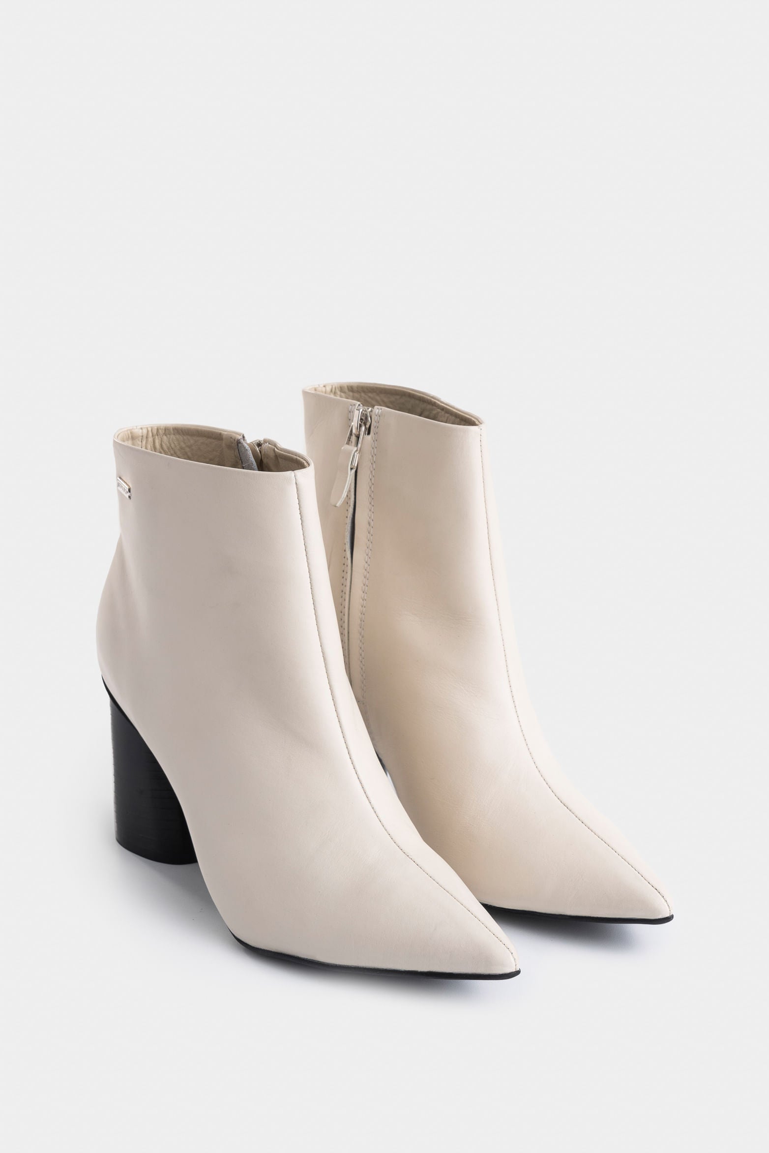 Agata Leather Ankle Boots for Women Pointed Toe