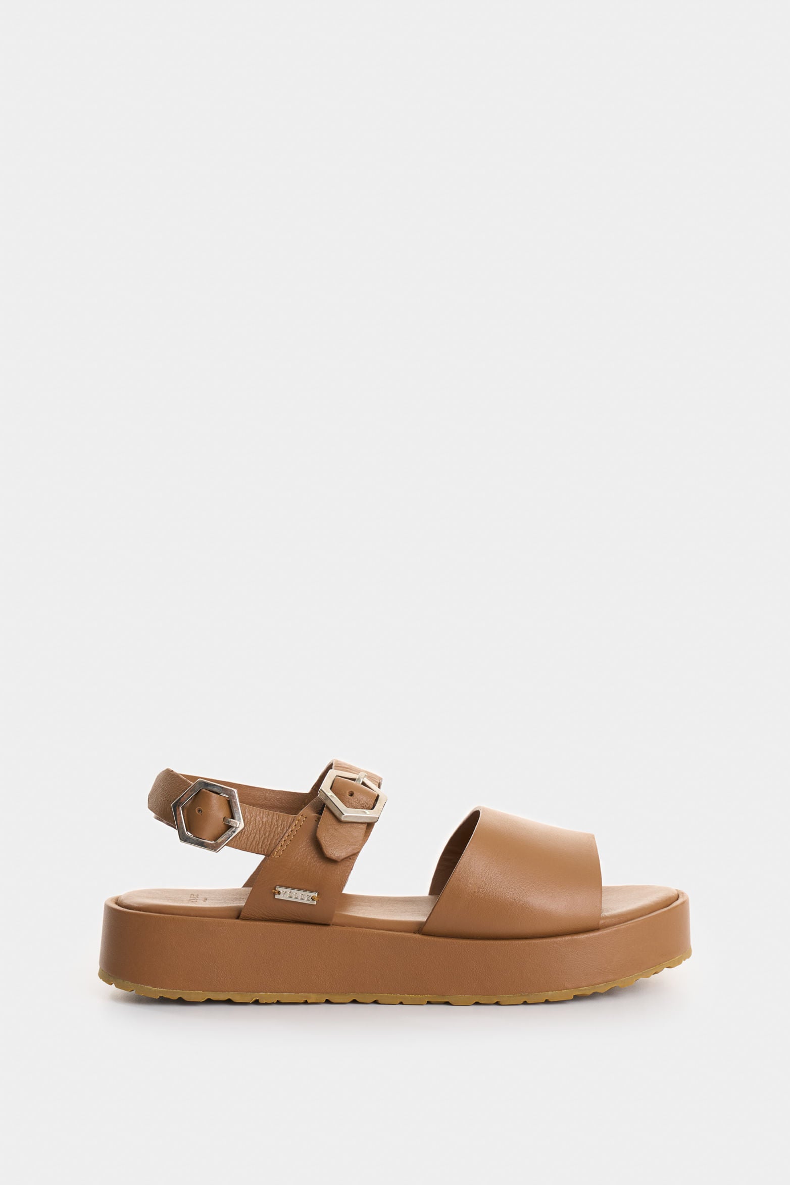 Maia Platform Sandals for Women Hexagonal Detail