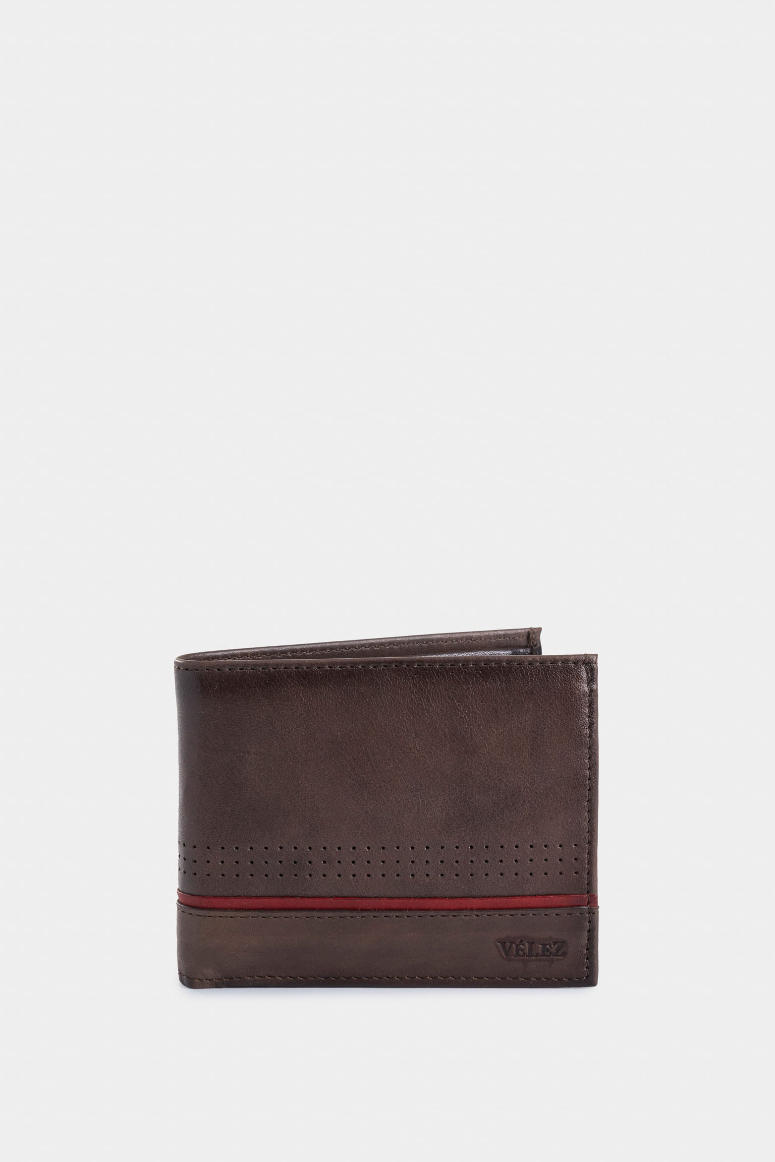 Kaleidos Leather Wallet for Men with Contrast Detail