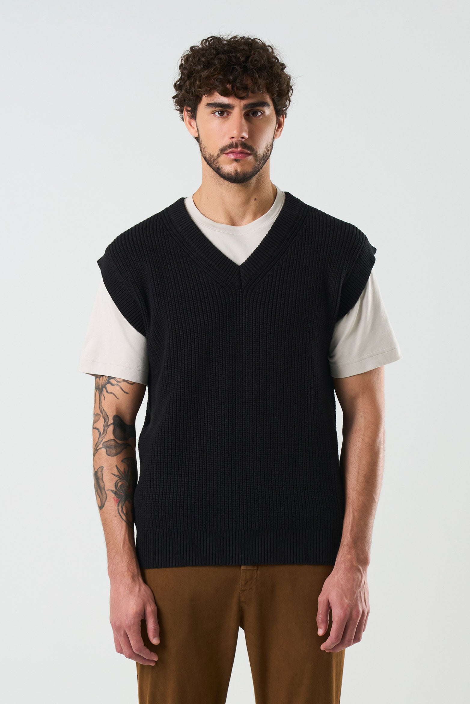 Men’s Zenon Oversized Knit Vest