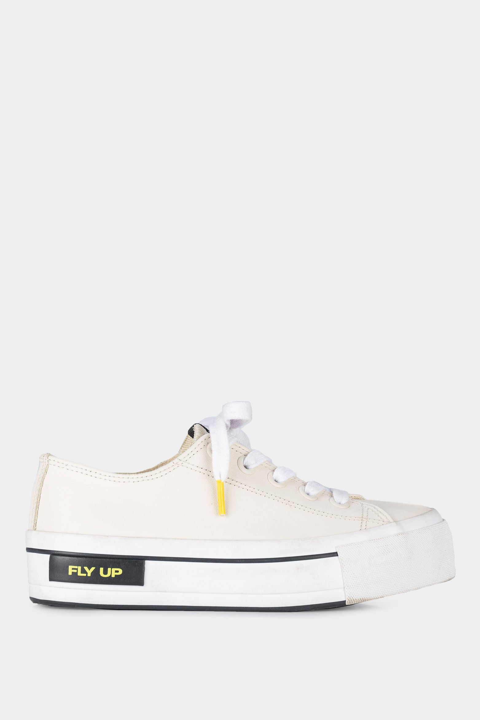 Women’s Nepal Sneakers in White Leather with Color Accents