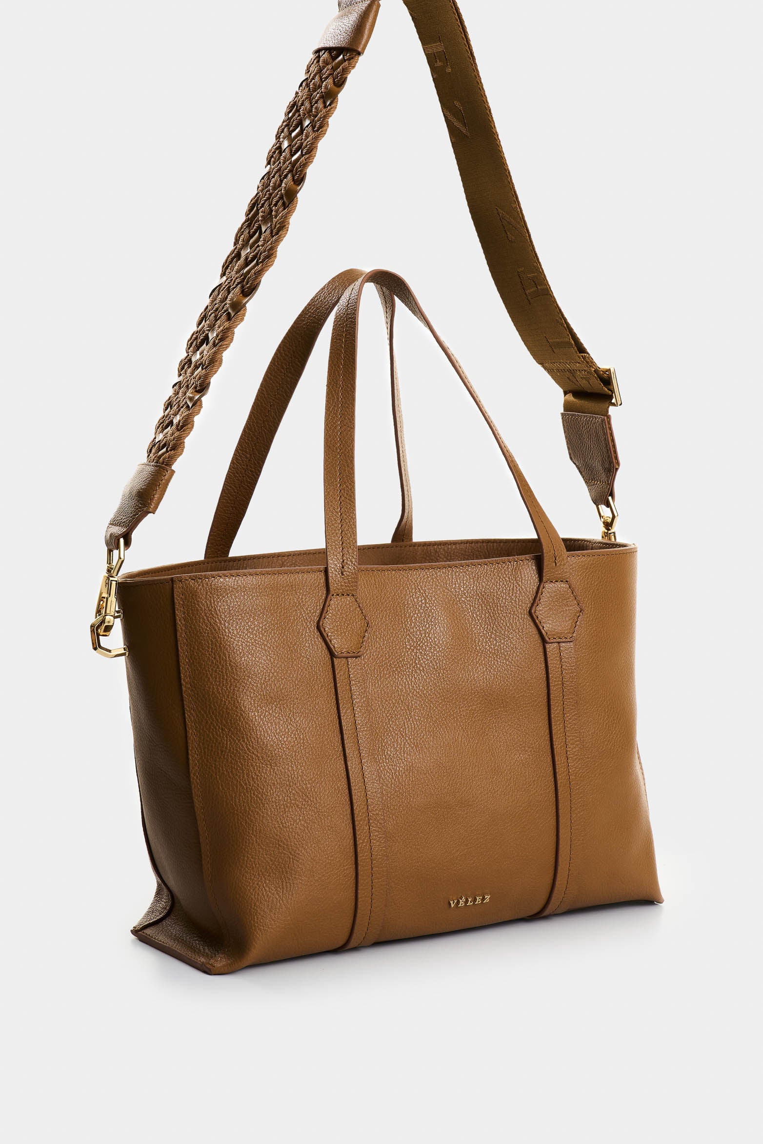 Women's Nectaria 2.0 Leather Bowling Bag with Braided Detail