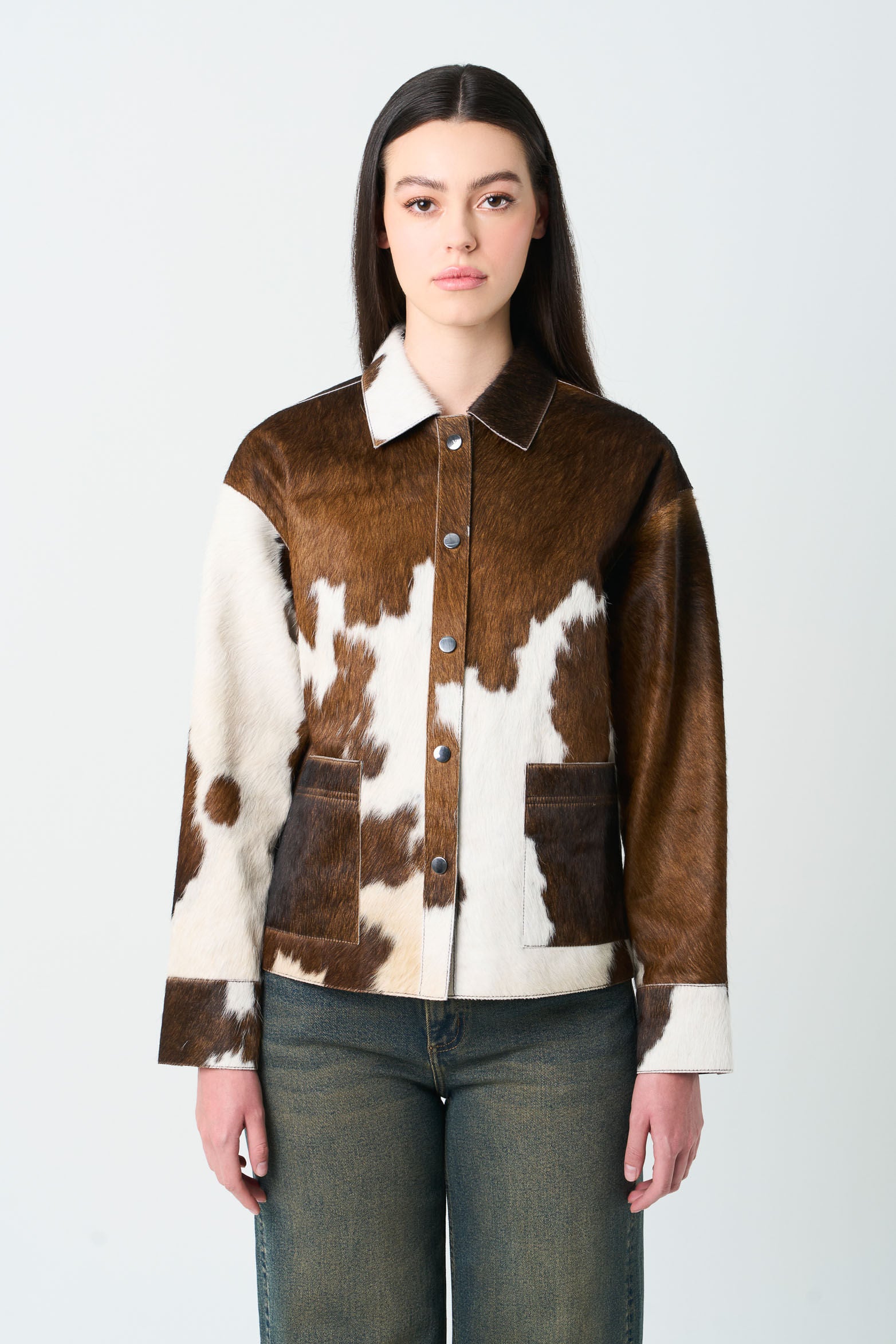 Women's Cowskin Leather Jacket