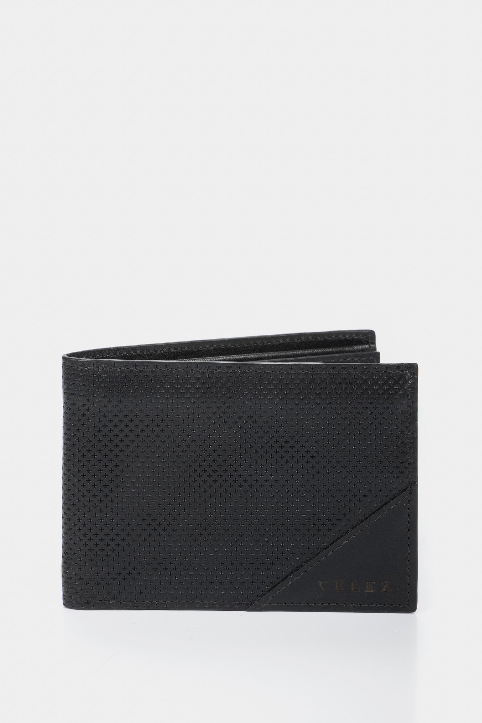 Embossed Leather Titus Wallet for Men