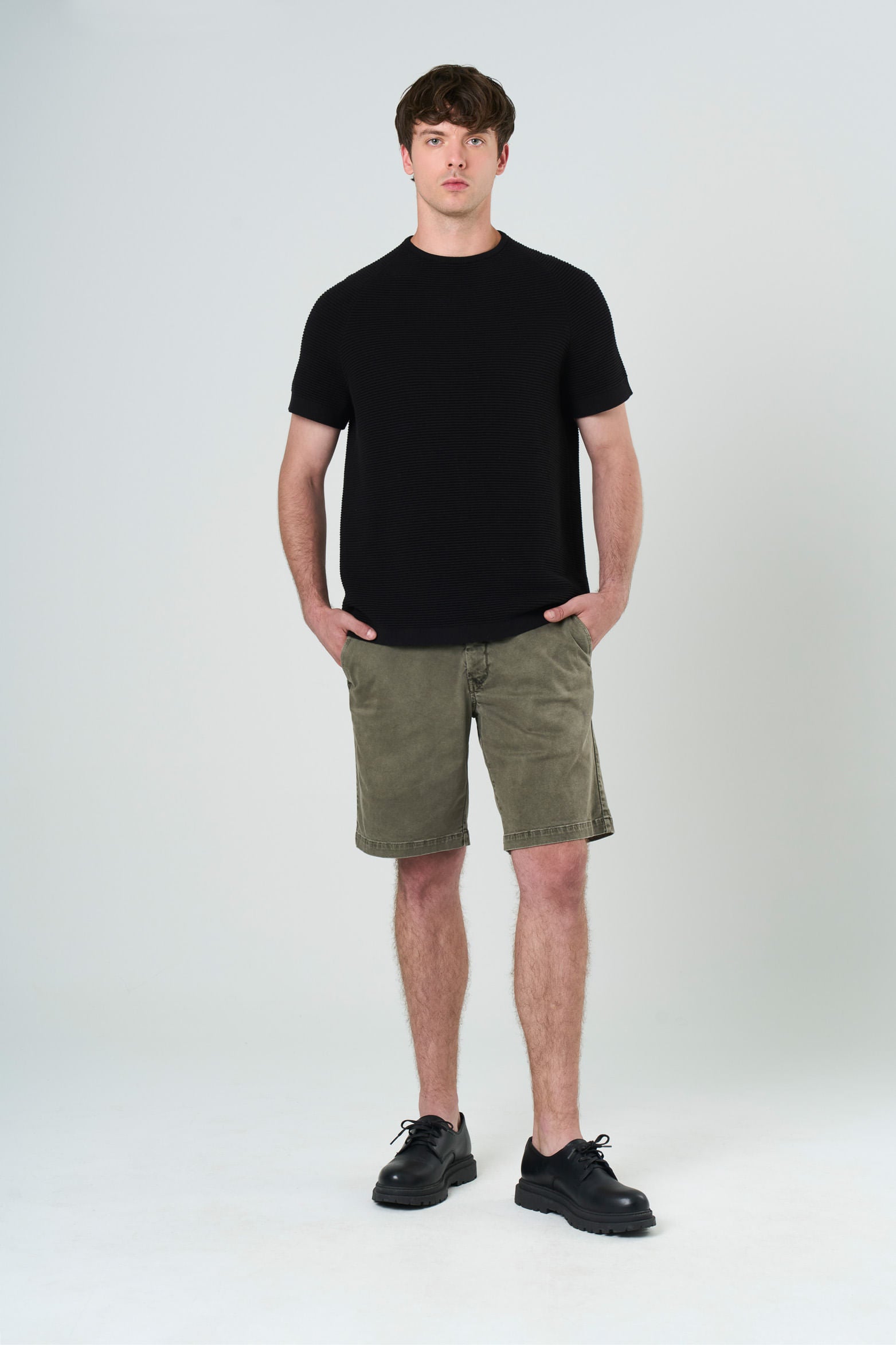 Acacia Drill Bermuda Shorts for Men Relaxed Fit