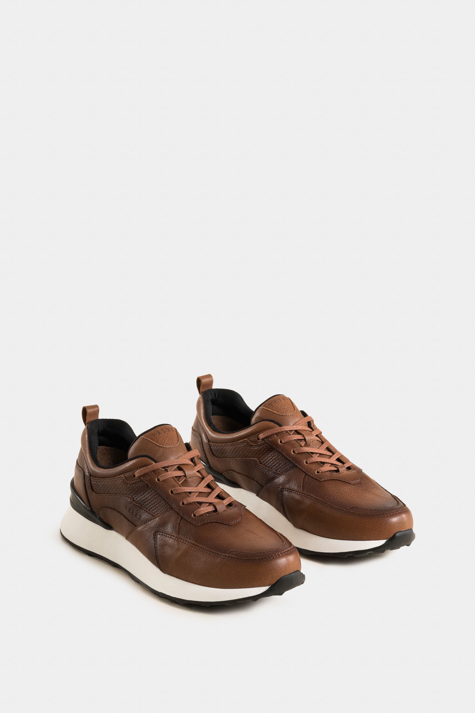 Men’s Galis 3 Smooth Leather Sneakers Waxed Laces