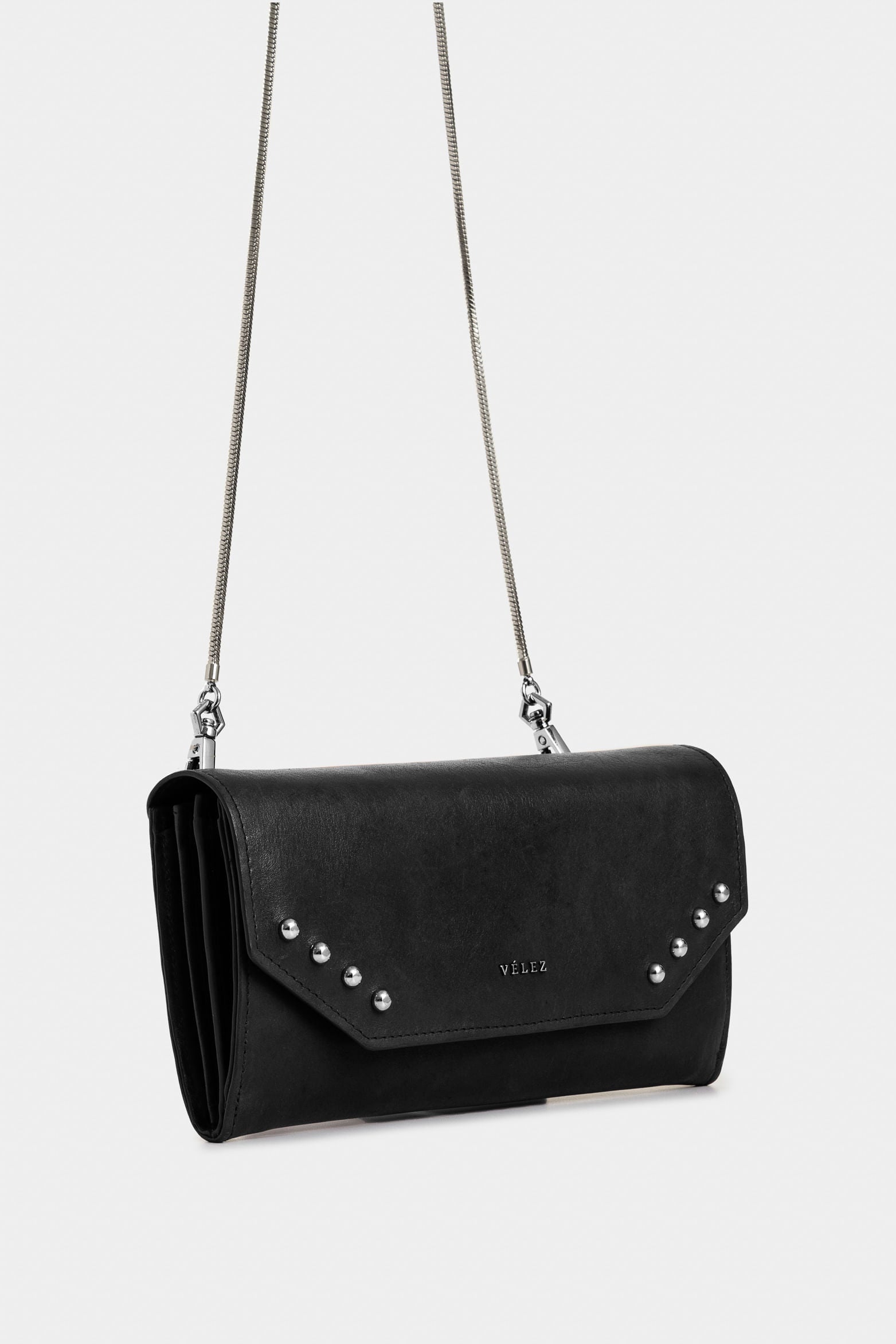 Kauai structured leather checkbook holder for women