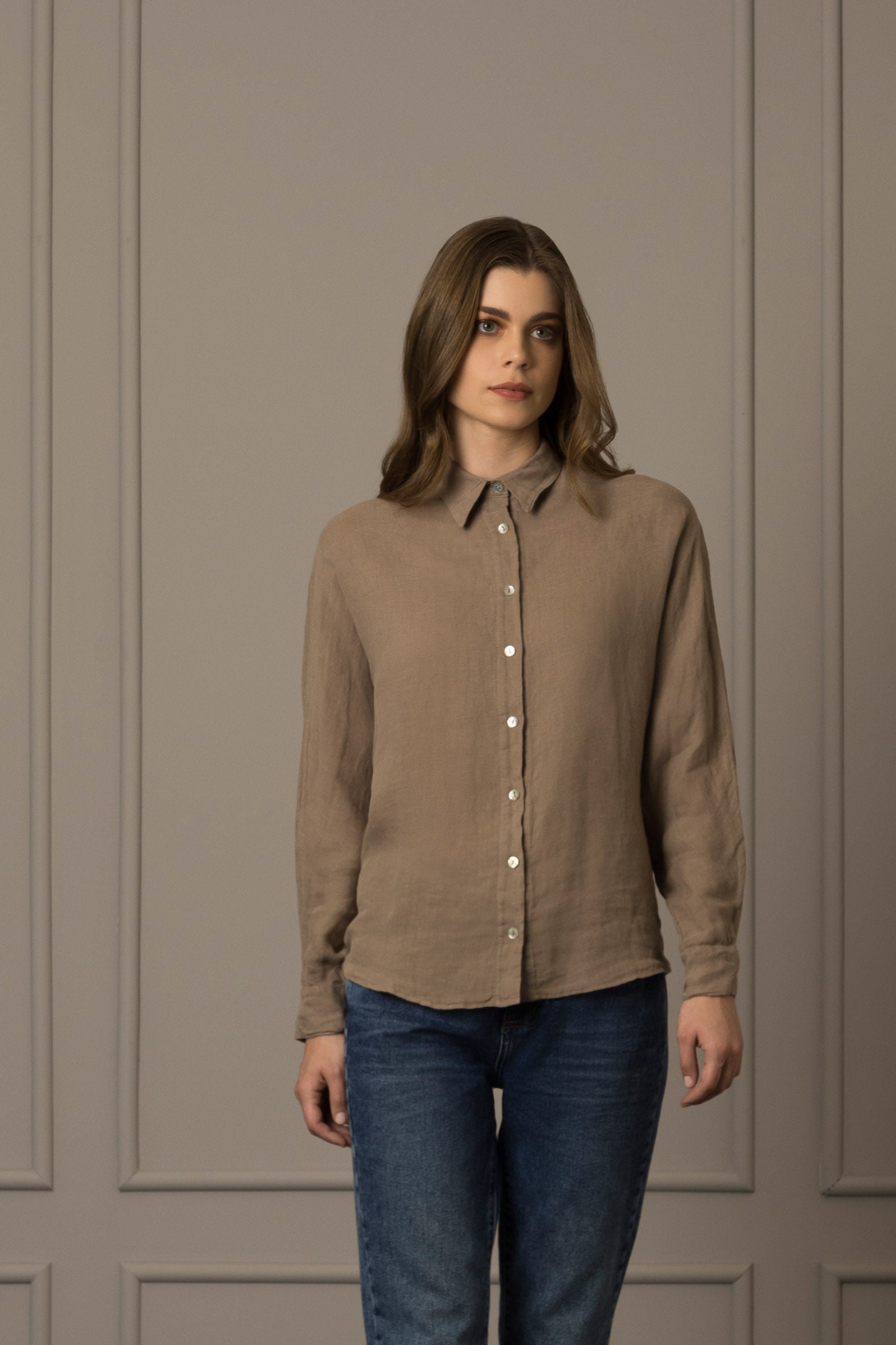 Women’s Peony Long Sleeve Shirt