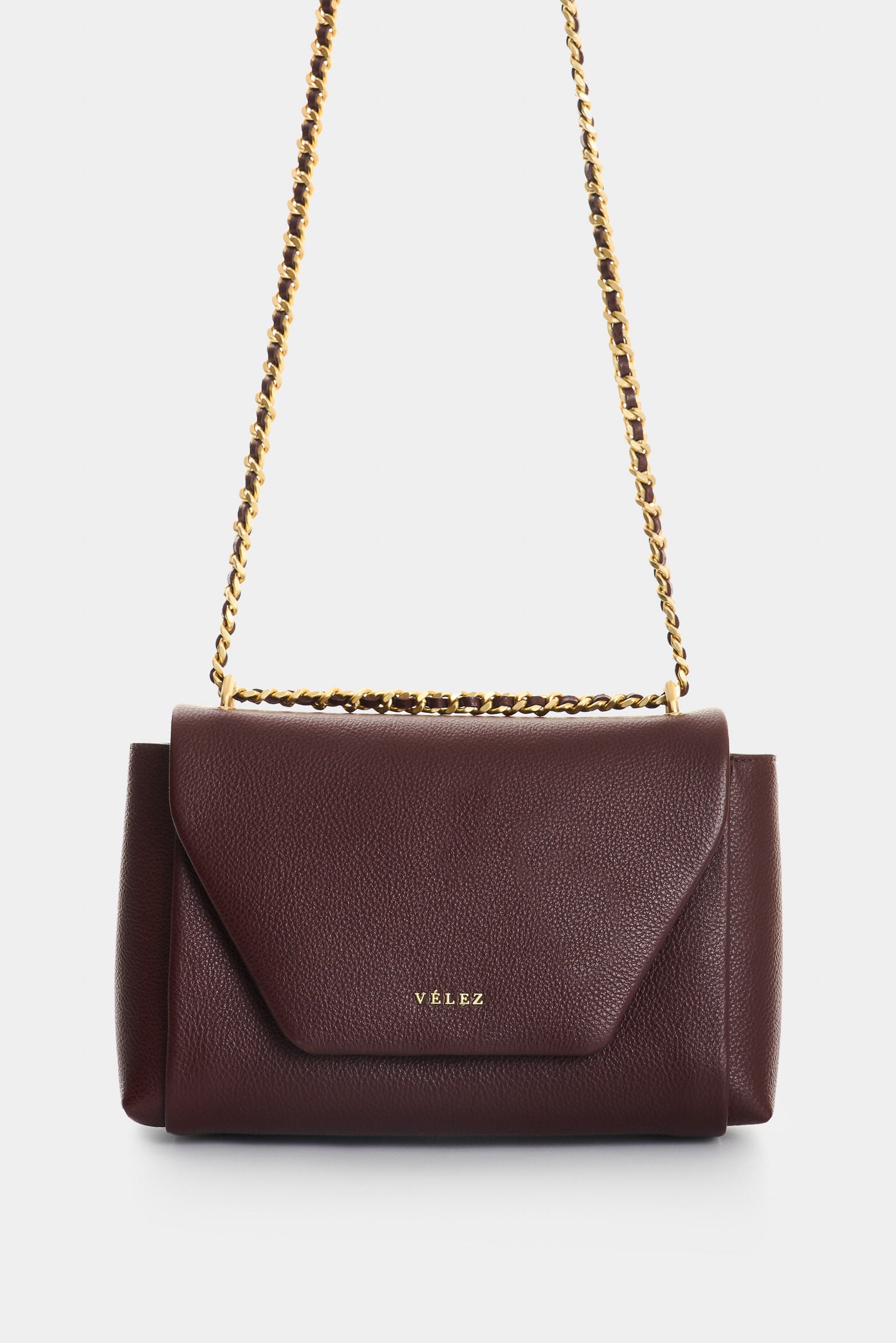 Lili Leather Bowling Bag