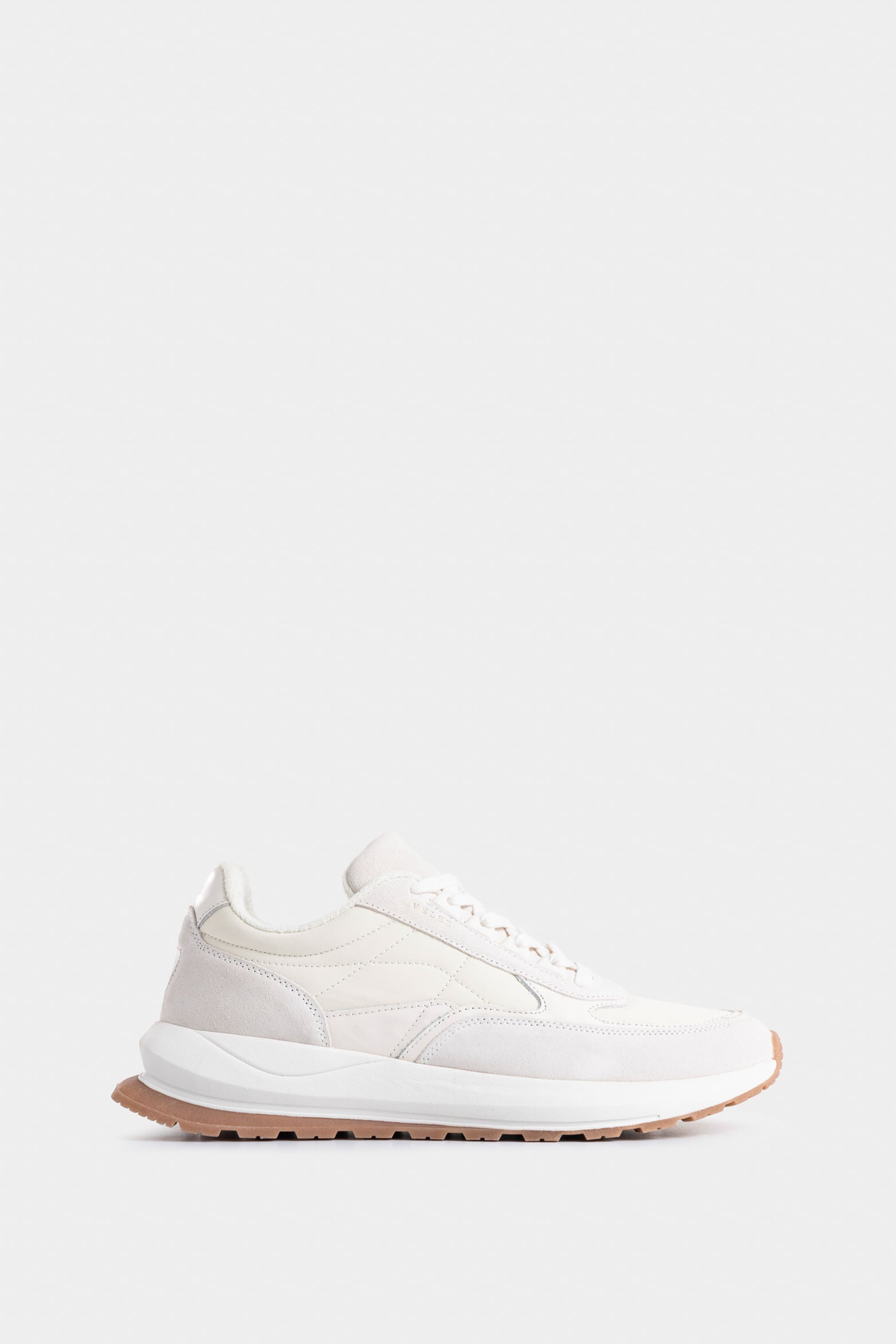 Men’s Castor Leather & Textile Sneakers Sport Aesthetic