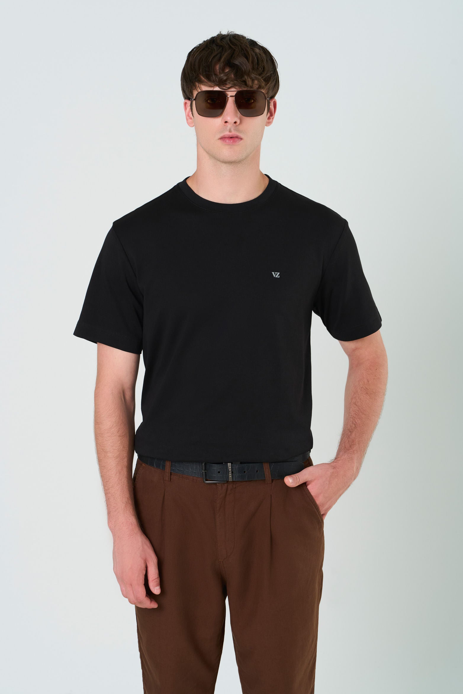 Lerici Short Sleeve T-Shirt for Men Semi Fitted