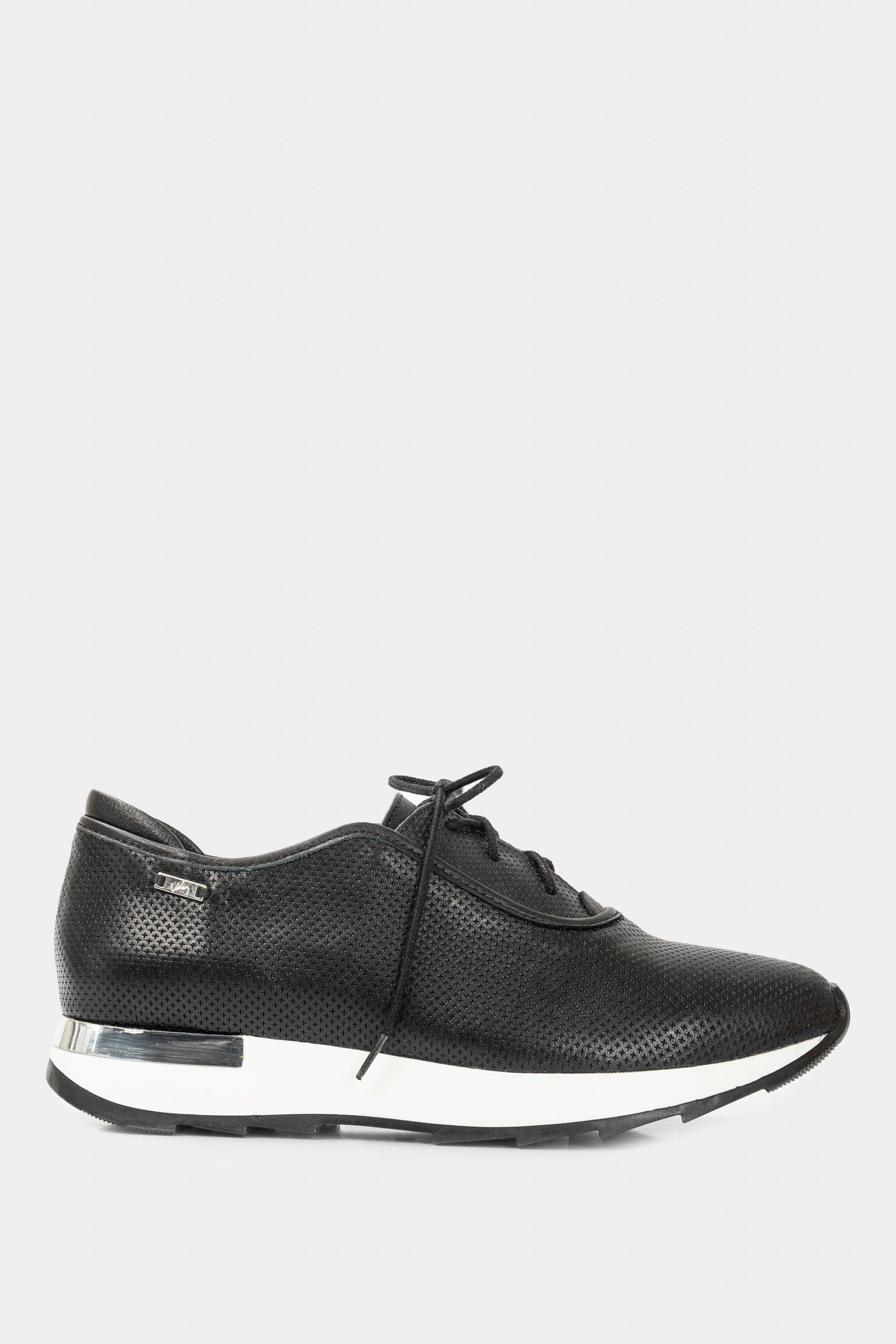 Women’s Leather Lace-Up Shoes with Sport Sole