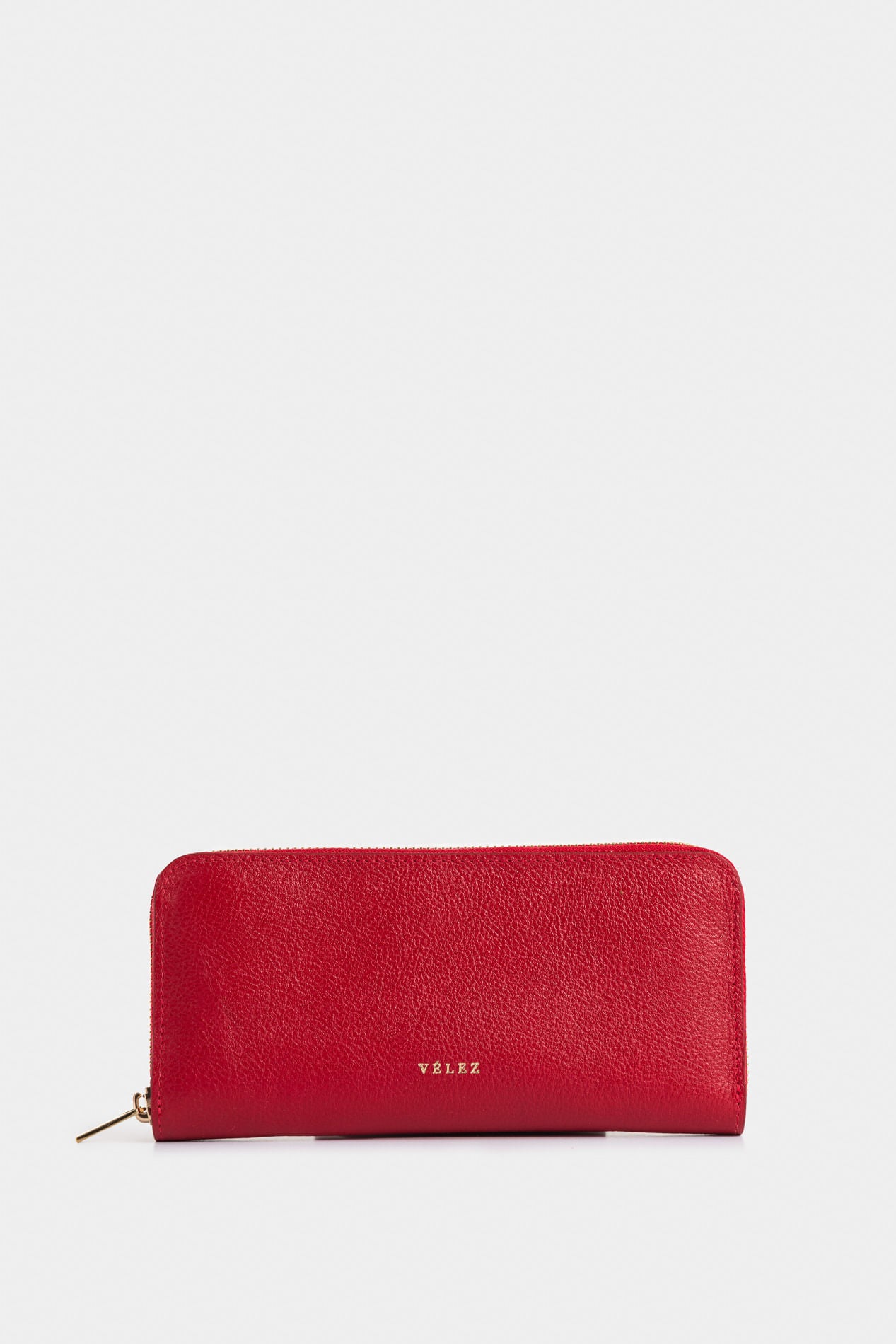 Vesubio leather checkbook holder for women